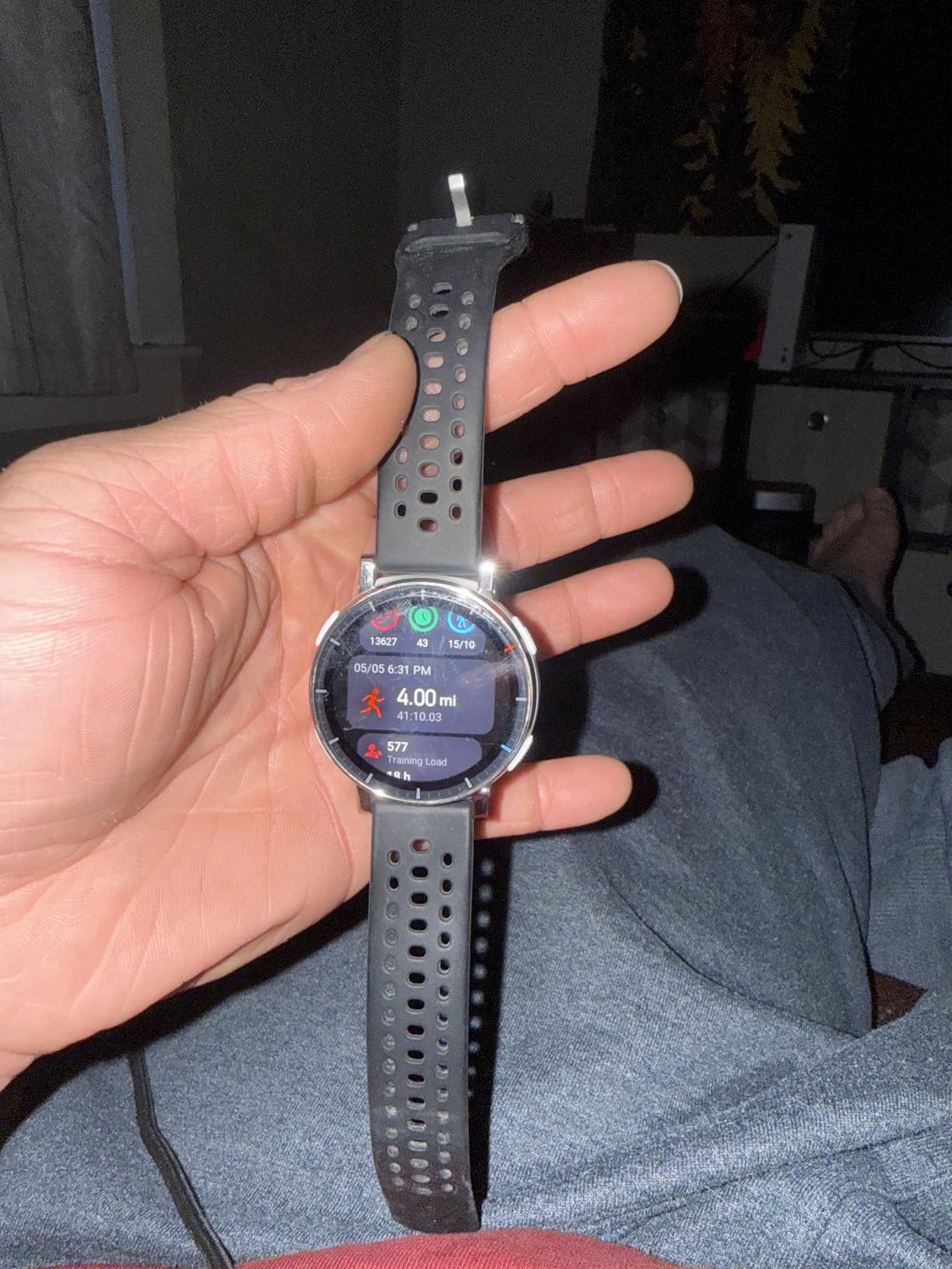 Amazfit Active 3 Premium GPS Running Smart Watch, 1.32