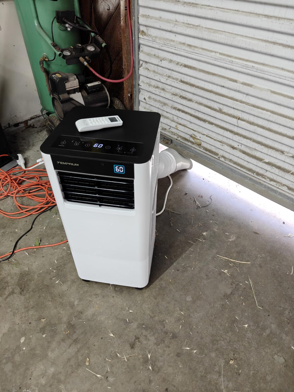 12,000 BTU Portable Air Conditioner, Dual Motor Cools Up to 600 Sq.Ft, 4-in-1 Smart WiFi AC Unit with App/Alexa/Remote, 41dB Ultra Quiet, Silent Mode, Easy Install Window Kit for Bedroom Home customer photo 1