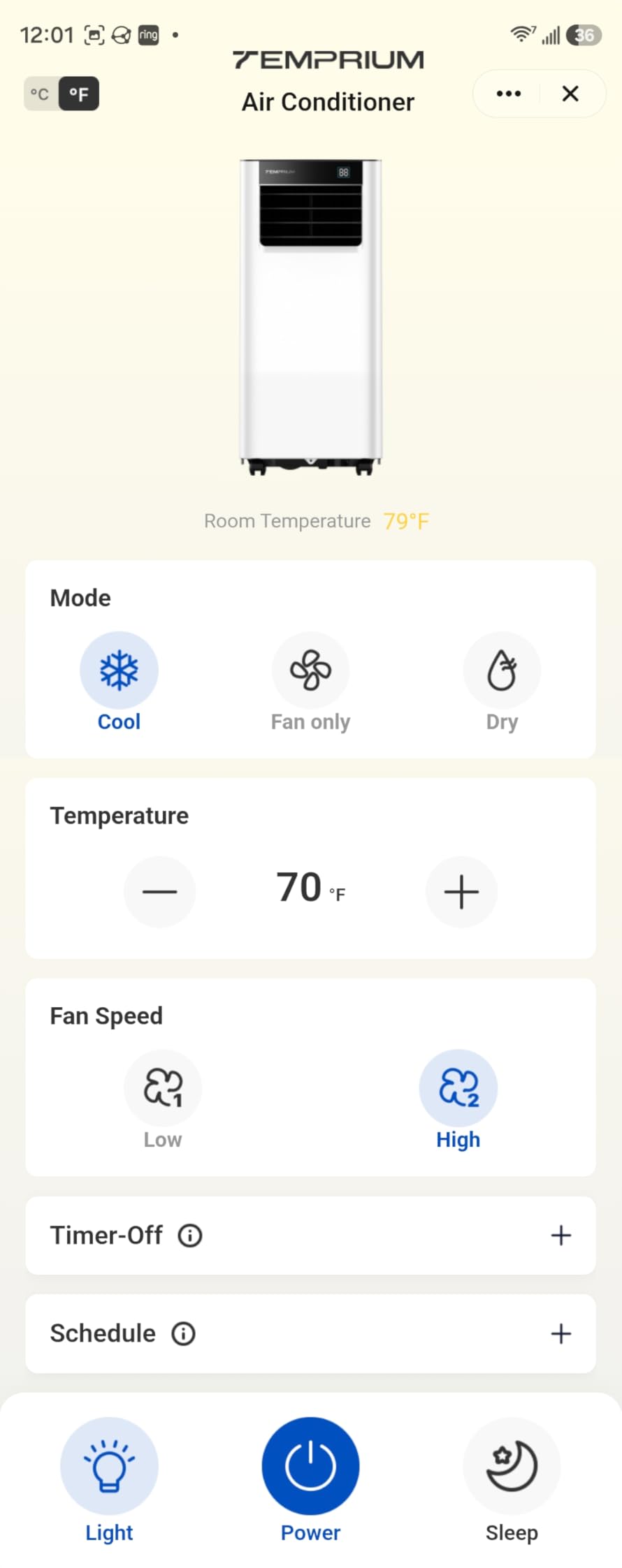 12,000 BTU Portable Air Conditioner, Dual Motor Cools Up to 600 Sq.Ft, 4-in-1 Smart WiFi AC Unit with App/Alexa/Remote, 41dB Ultra Quiet, Silent Mode, Easy Install Window Kit for Bedroom Home customer photo 2