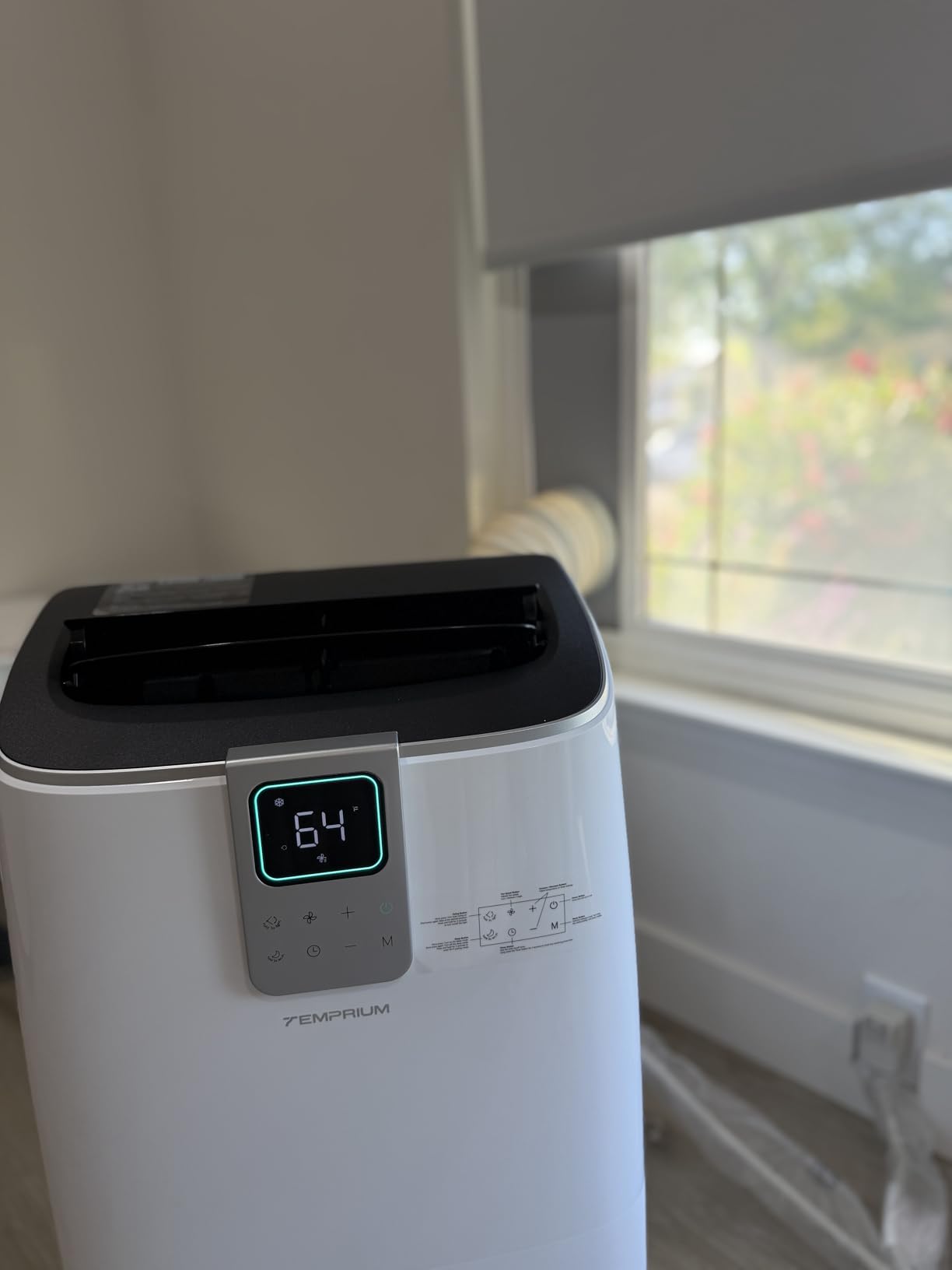 14,000 BTU Portable Air Conditioner - Whisper-Quiet 41dB Cooling for Large Rooms, Apartments & Home Offices Up to 750 Sq.Ft, Dual Motor 4-in-1 Smart AC with WiFi, App & Voice Control customer photo 2