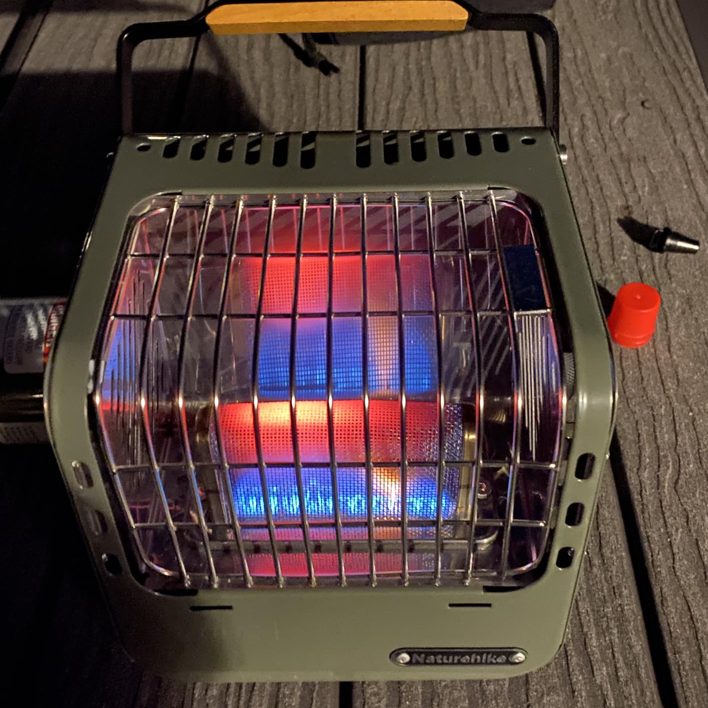 Naturehike Portable 3-in-1 Camping Heater for Outdoor 3750 BTU Butane Tent Heater with Insulated Shelf & Handle Patio Heater for Home customer photo 1