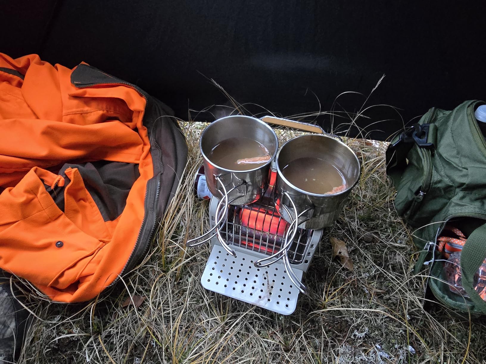 Naturehike Portable 3-in-1 Camping Heater for Outdoor 3750 BTU Butane Tent Heater with Insulated Shelf & Handle Patio Heater for Home customer photo 2