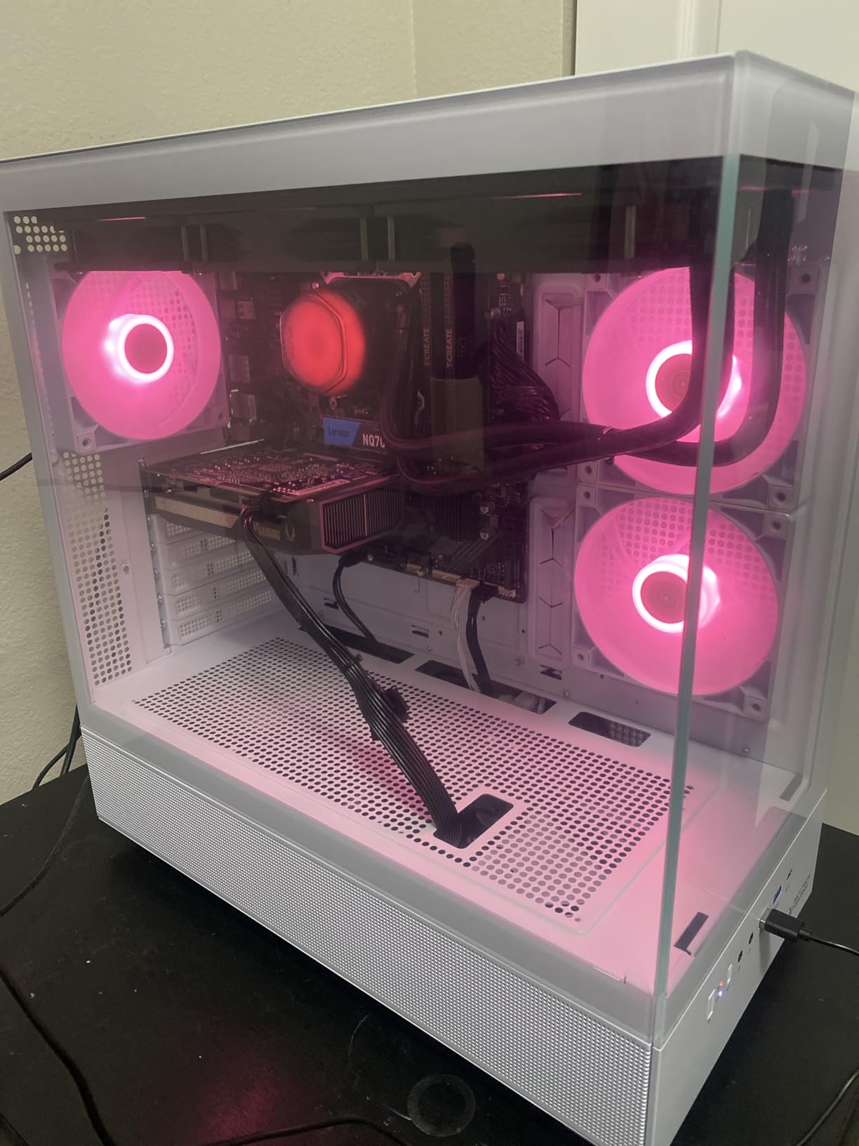 Skytech Gaming Storm Gaming PC, AMD Ryzen 5 5500 3.6GHz, NVIDIA RTX 3050 6GB VRAM, 1TB NVMe SSD, 16GB DDR4 RAM 3200, 650W Gold PSU, WI-FI 5, Windows 11, Desktop customer photo 2