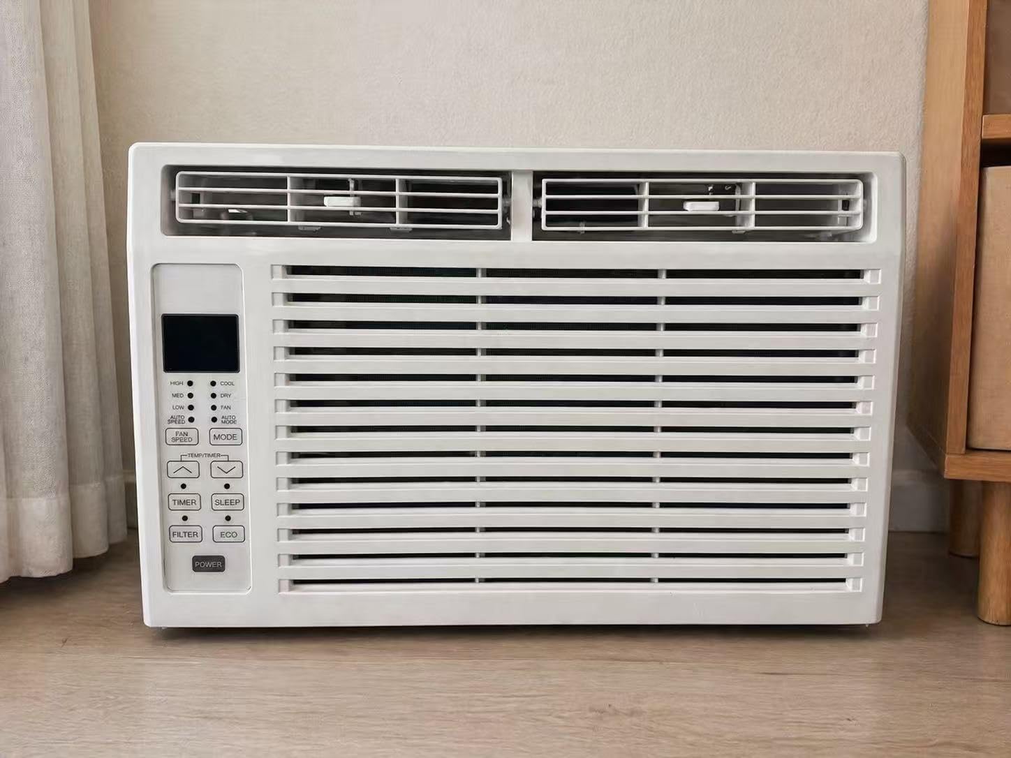 12,000 BTU Window Air Conditioner, 3-in-1 AC Unit with Dehumidifier for Large Room/Living Room Up to 550 Sq. Ft, Quiet & Energy Saving Window AC with Remote, 4 Fan Speeds, 24H Timer, Sleep Mode customer photo 1