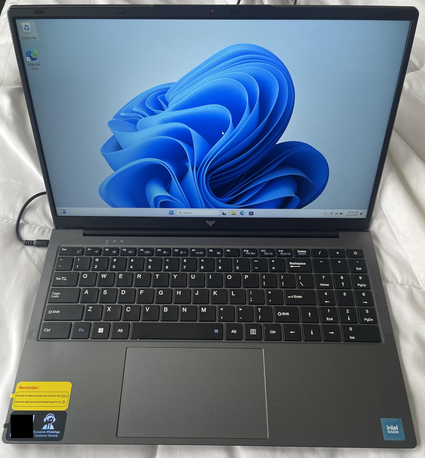 MALLRACE Gaming Laptop, AMD Ryzen 7 5825U (Beats i7-1265U, up to 4.5GHz), Radeon RX Vega 8 Graphics, 15.6