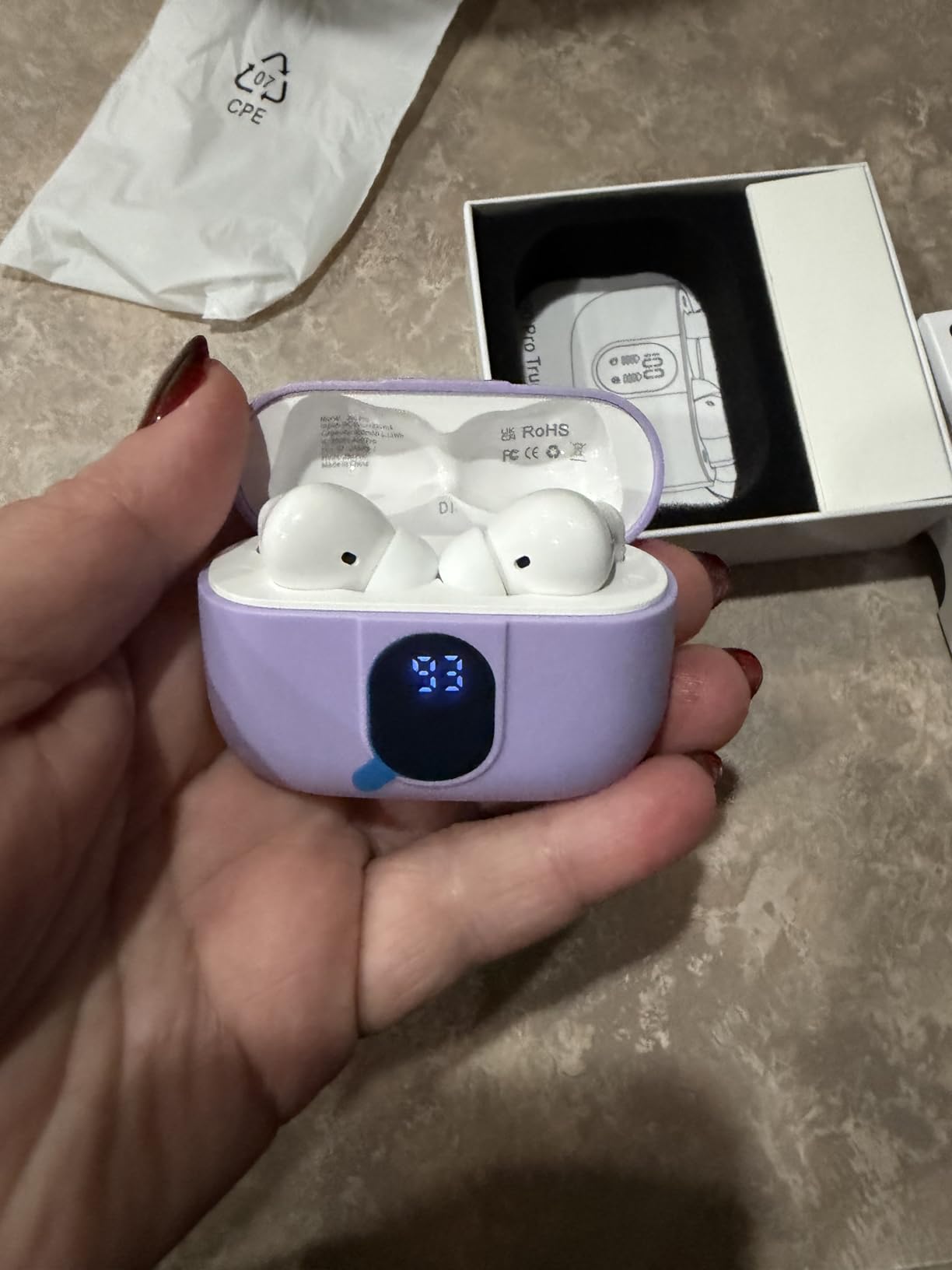 Ai Translation Earbuds Real Time,3-in-1 Buletooth 5.3 Translator Earbuds with 6 Translation Modes/164 Languages,No Subscription Required Translatior Headphones,40H Audifonos Traductores Inglés Español customer photo 2