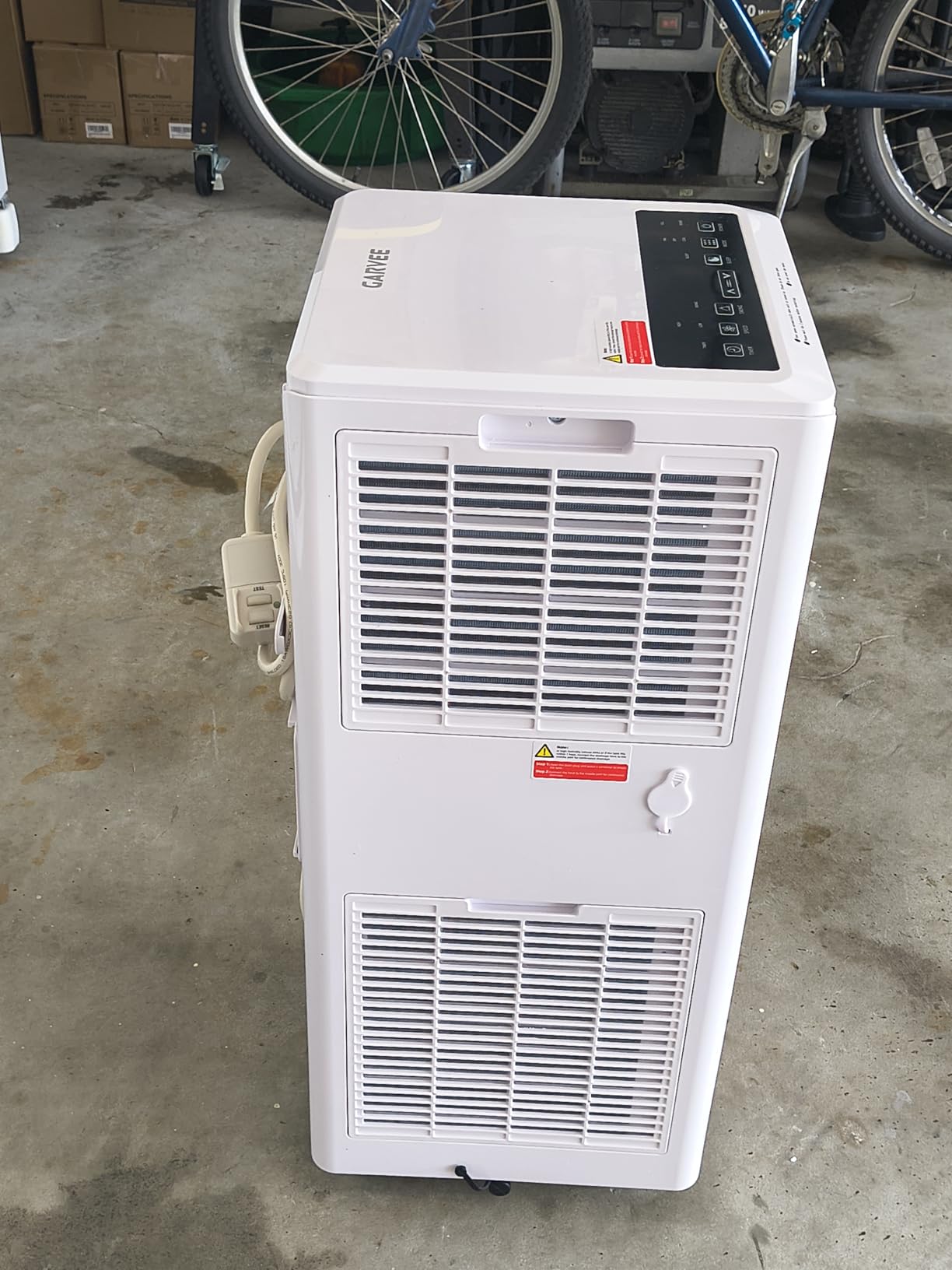 GarveeLife Portable Air Conditioner,8,000 BTU for Rooms up to 350 Sq.Ft., Smart Compact AC Unit with Cooling, Dehumidifier, Fan, Remote Control and Window Kit, White customer photo 1