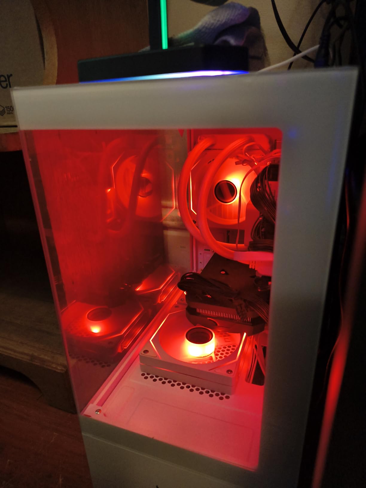 Gaming Desktop PC Computer Liquid Cooled - 12-Core Processor, GeForce RTX 4060 GDDR6, 64GB RAM, 512GB NVMe SSD + 1TB HDD, WiFi 6 & BT 5.4, 7x ARGB Fans, 650W PSU, Windows 11 customer photo 2
