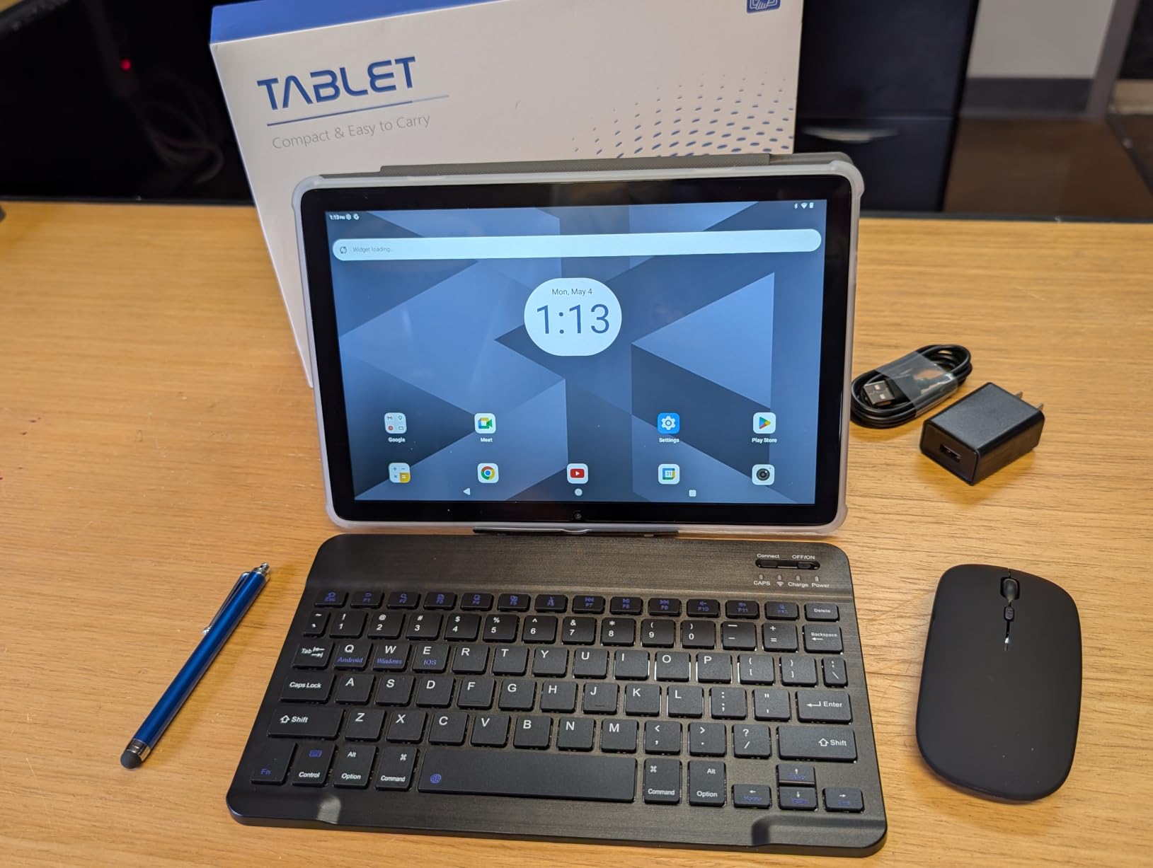 Tablet 2026 Latest Android 16 Tablet, 10 Inch Tablet with 24GB RAM 256GB ROM (2TB Expandable), Octa-Core Android Tablet with Gemini AI, Widevine L1, 5000mAh, 2in1 Tablet with Keyboard, Mouse & Pen customer photo 1