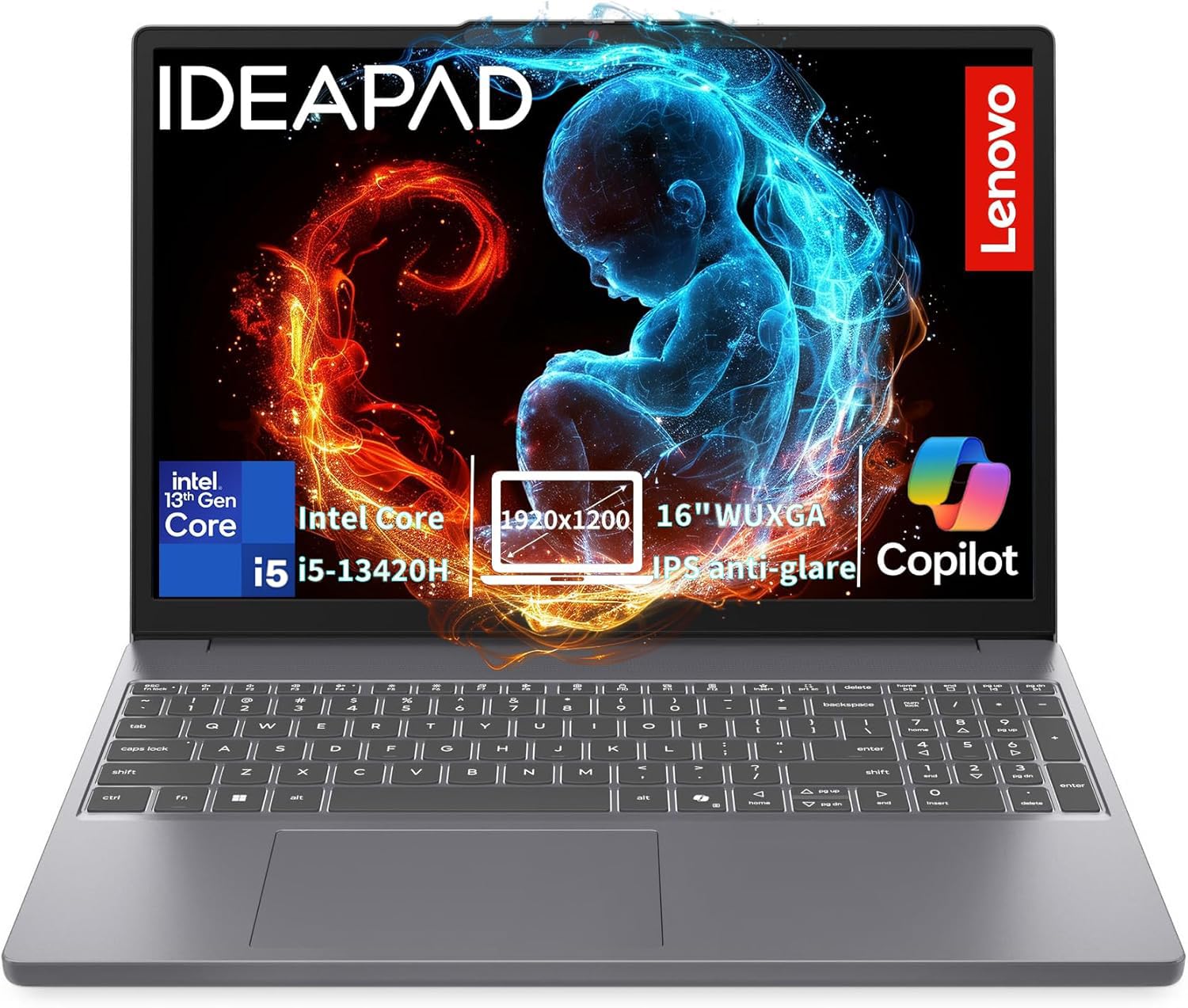 Lenovo 2026 Premium Laptop, Intel Core i5-13420H, 16GB DDR5, 512GB SSD, 16