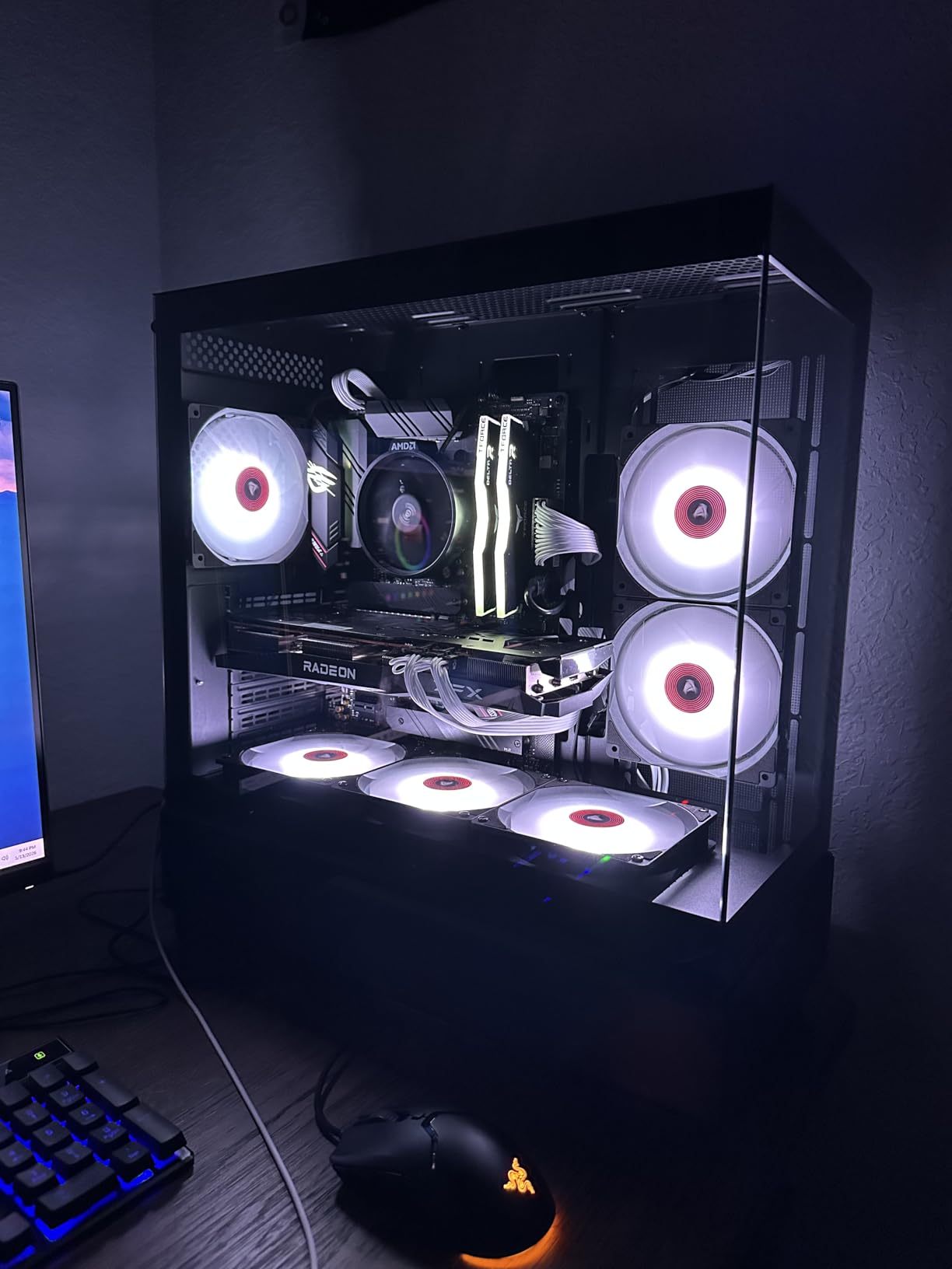 Newegg Motherboard CPU Memory Combo - ROG Strix B550-F Gaming WiFi II Bundle with Ryzen 5 5500 and T-Force Delta RGB 16GB DDR4 customer photo 1