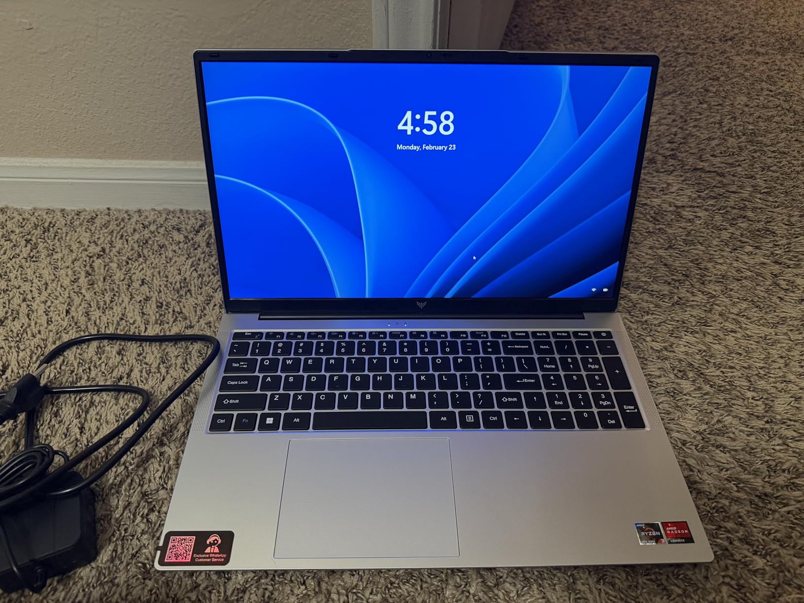 Light Gaming Laptop, AMD Ryzen 7 5700U(8C/16T, Up to 4.3GHz), 16GB RAM 512GB NVMe SSD, WiFi 6, BT5.2, 2026 Laptop Computer, 15.6 Inch Laptop, Numeric KB, HDMI Type-C USB 3.2 Multitasking Laptop customer photo 1