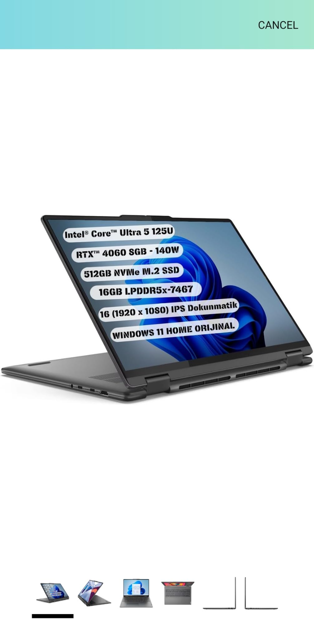 Lenovo Business Laptop with Copilot AI • 2026 Edition • Intel 13th Gen i5-13420H • 24GB DDR5 • 1TB SSD • 16