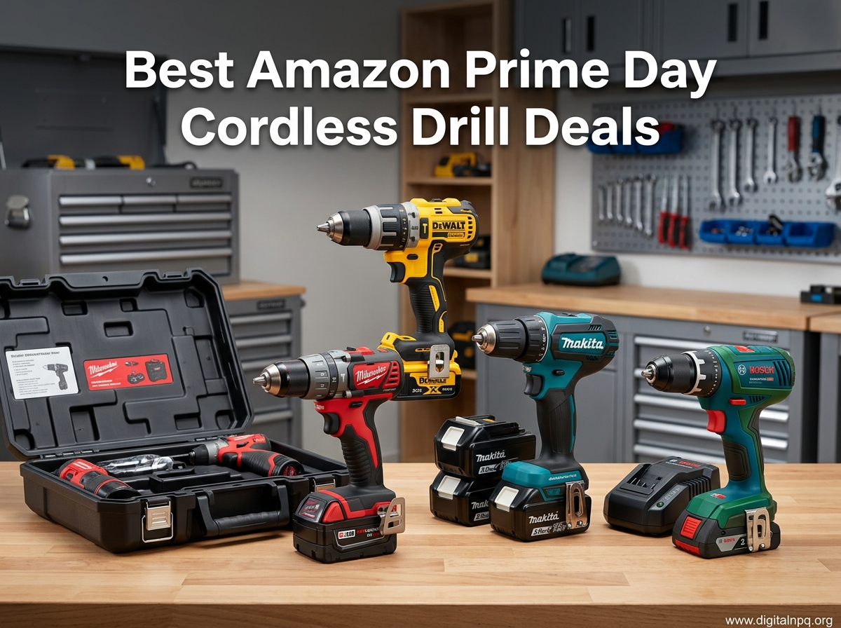 Best Amazon Prime Day Cordless Drill Deals