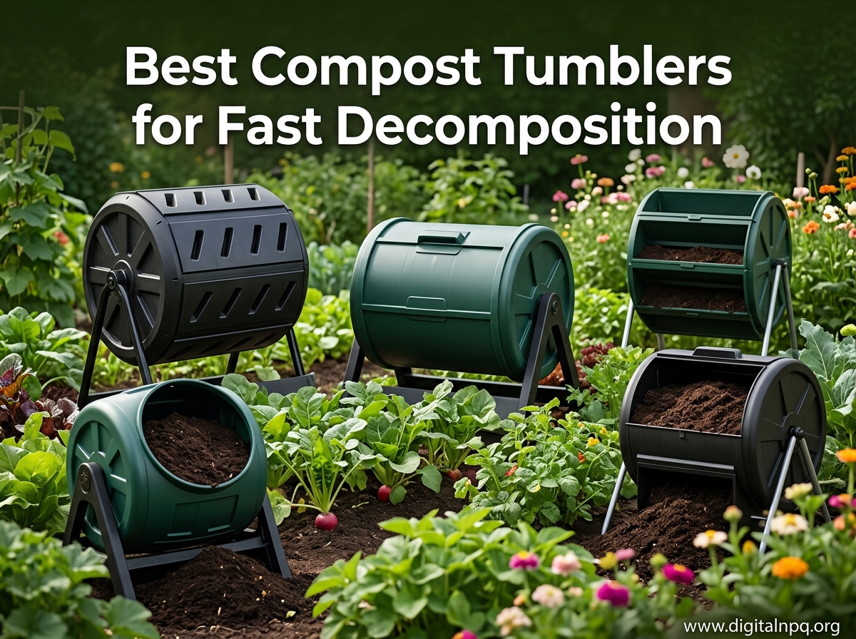 10 Best Compost Tumblers for Fast Decomposition (August 2026)
