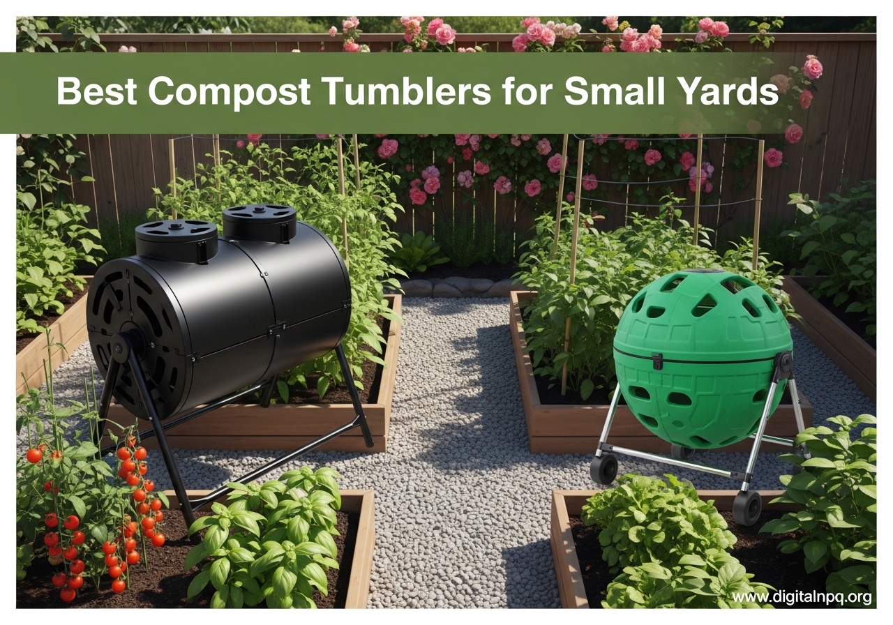 10 Best Compost Tumblers for Small Yards (August 2026)