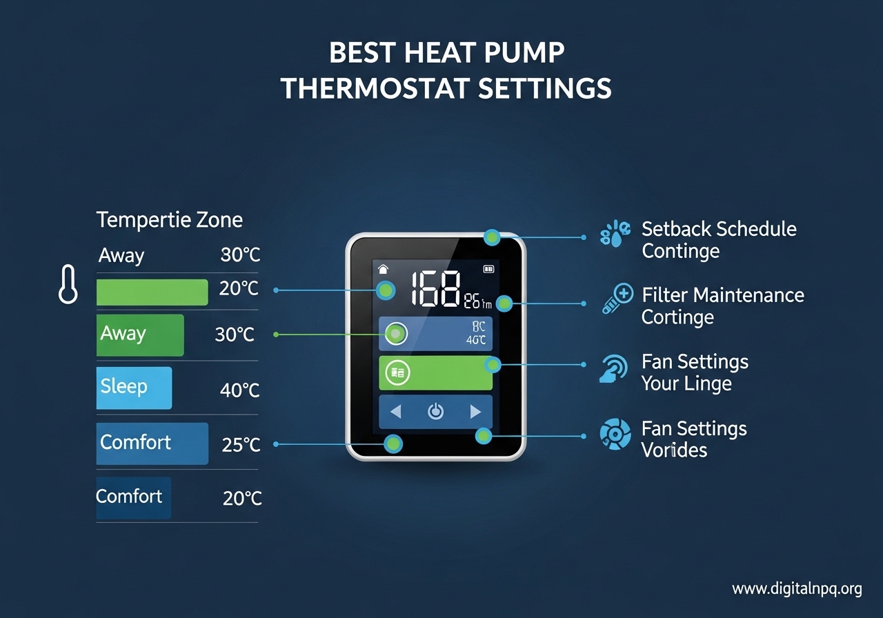 Best Heat Pump Thermostat Settings