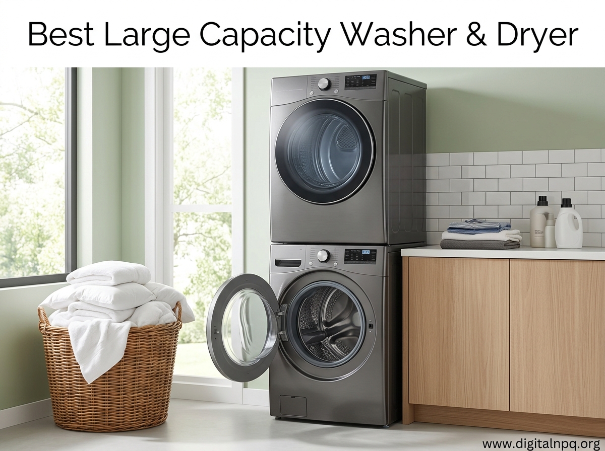 10 Best Large Capacity Washer & Dryer (August 2026) Reviews