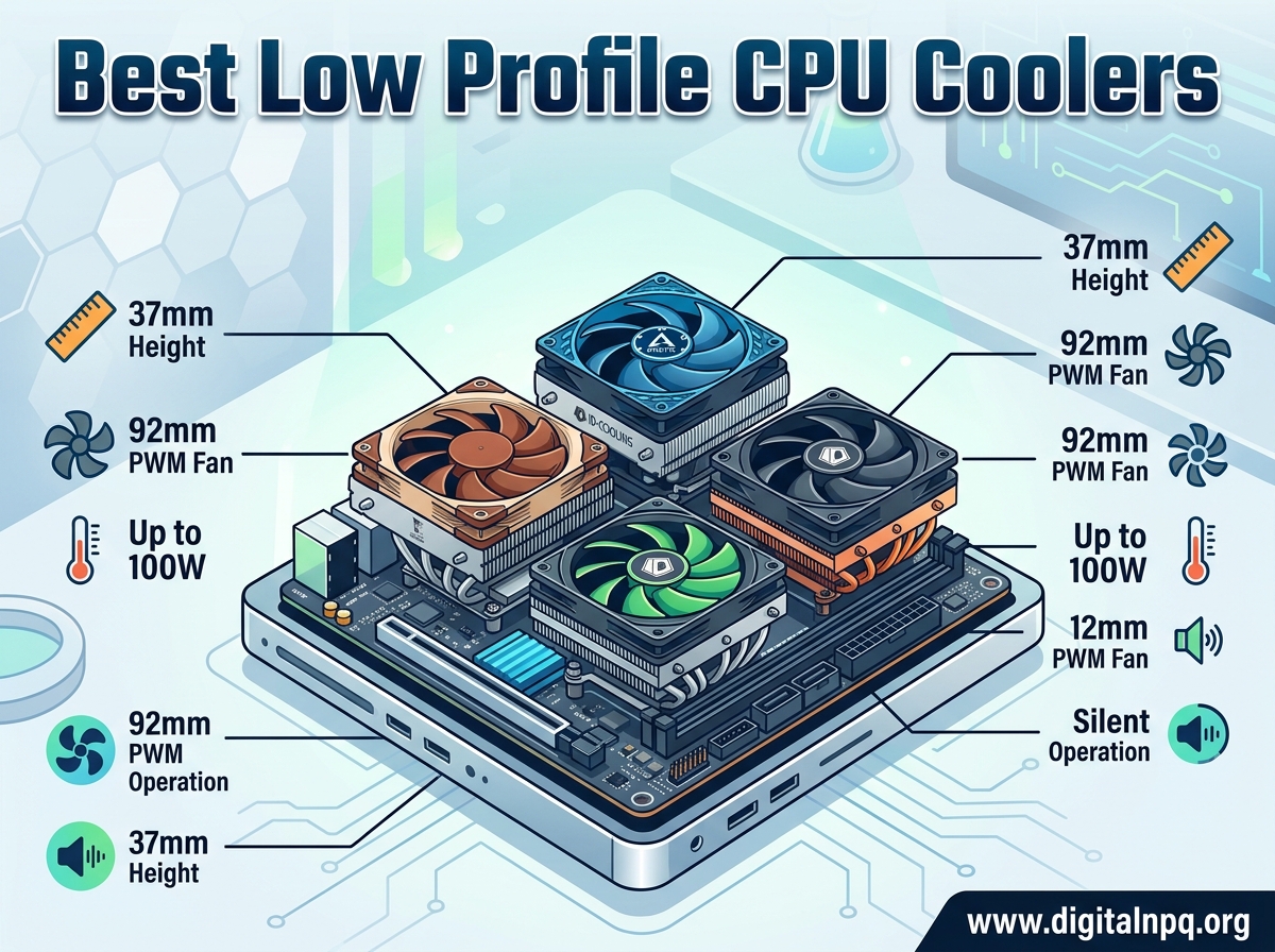 10 Best Low Profile CPU Coolers (August 2026) Top SFF Picks