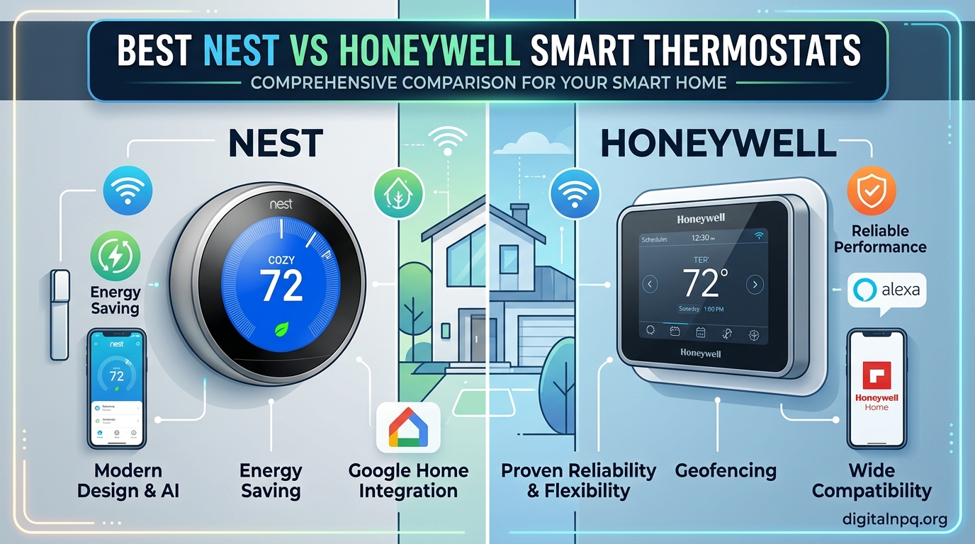 10 Best Nest vs Honeywell Smart Thermostats (August 2026)