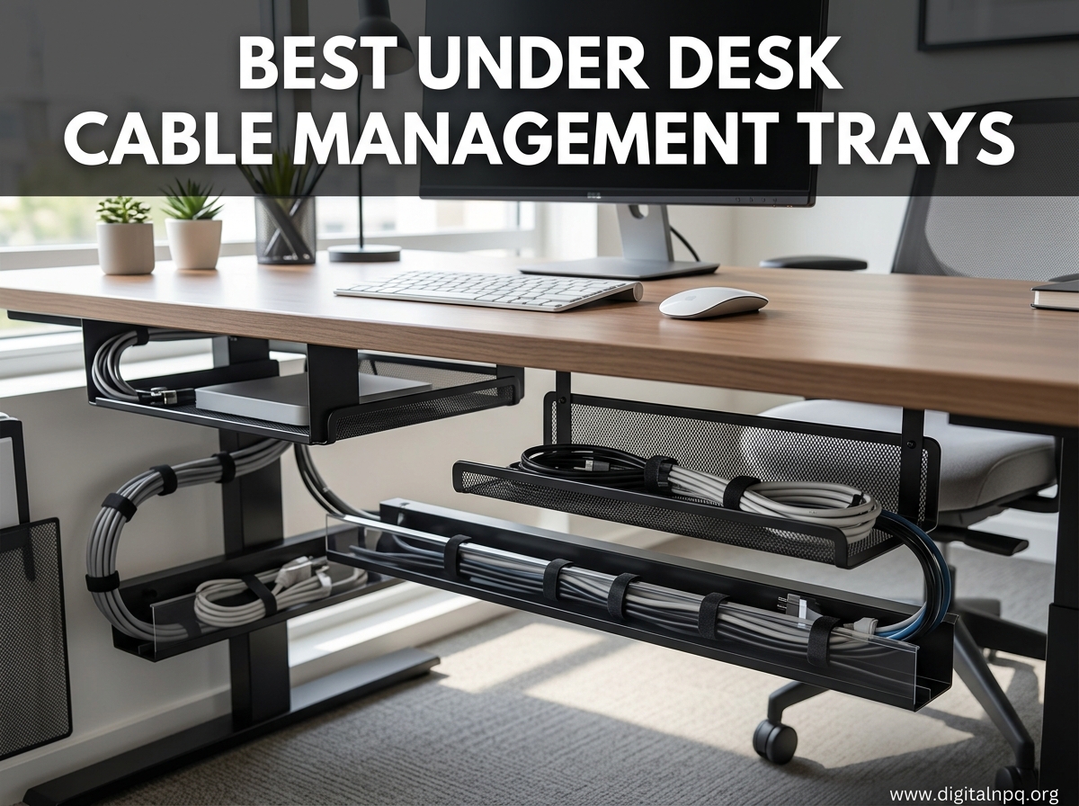 12 Best Under Desk Cable Management Trays (August 2026)