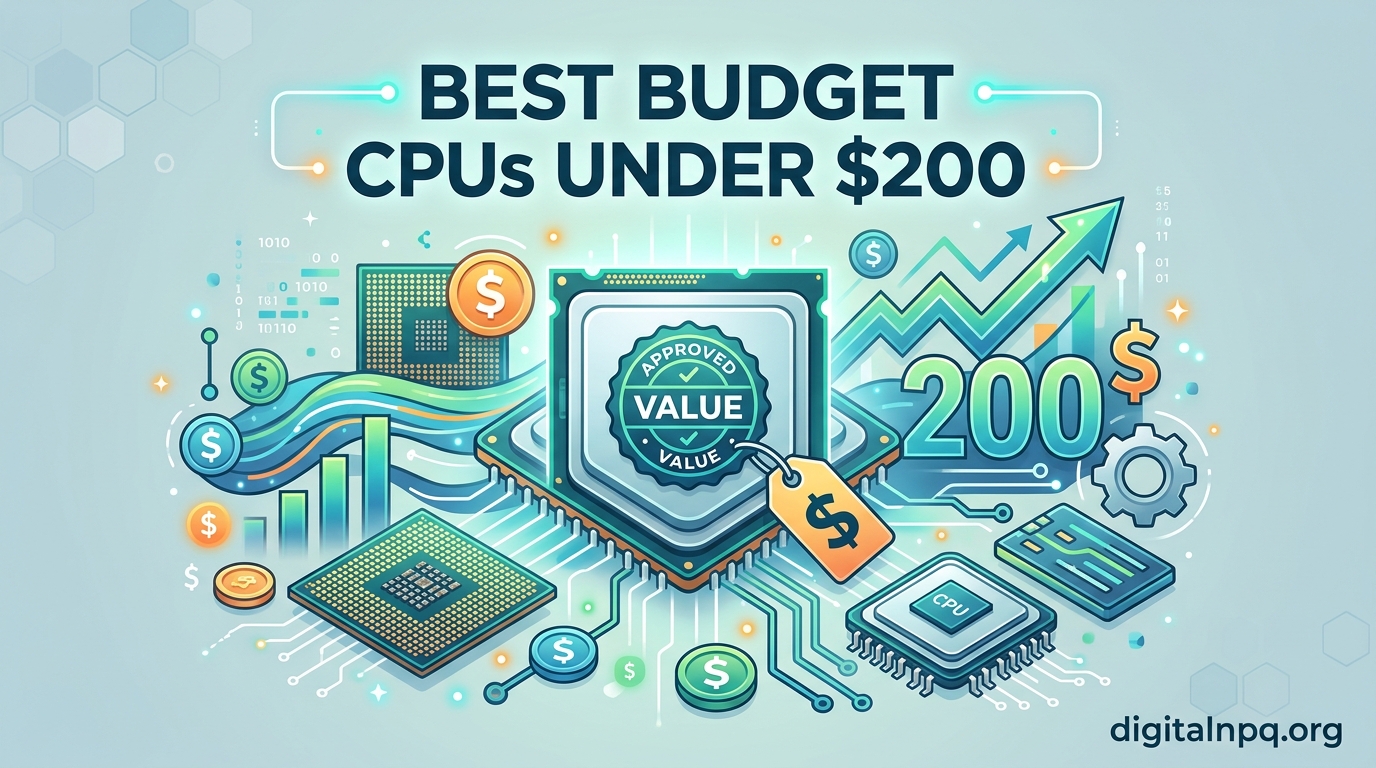 10 Best Budget CPUs Under $200 (August 2026) Tested and Ranked