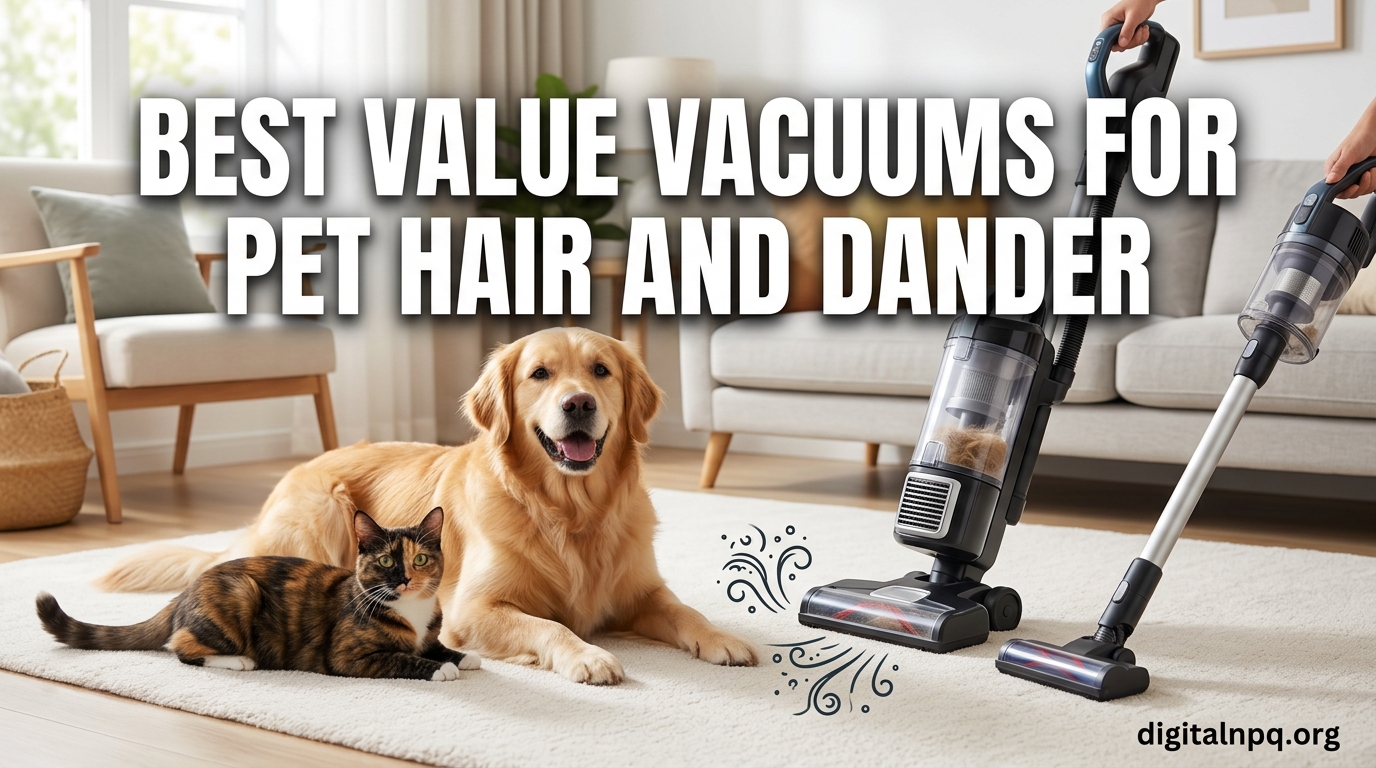 7 Best Value Vacuums For Pet Hair And Dander (August 2026) Buying Guide