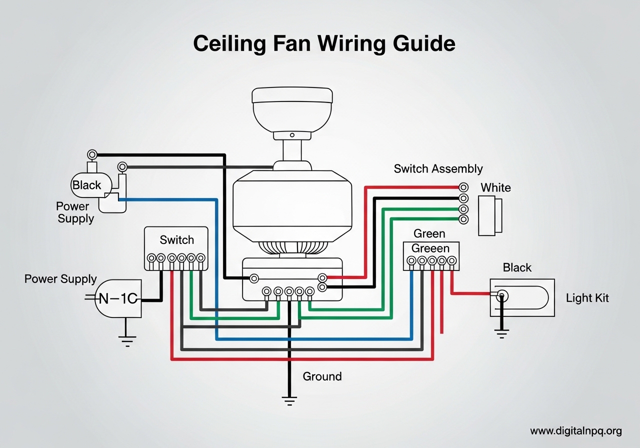 Ceiling Fan Wiring Guide