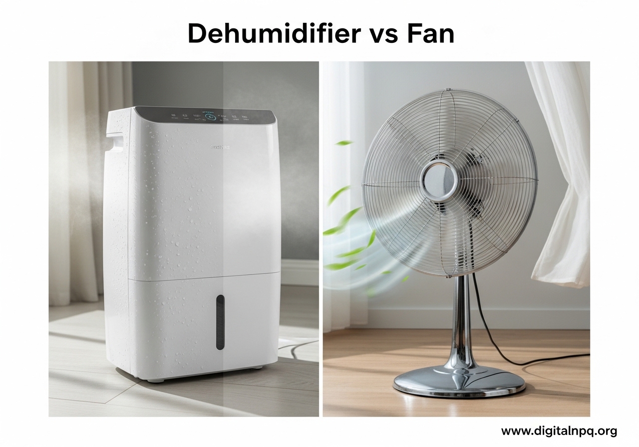 Dehumidifier vs Fan
