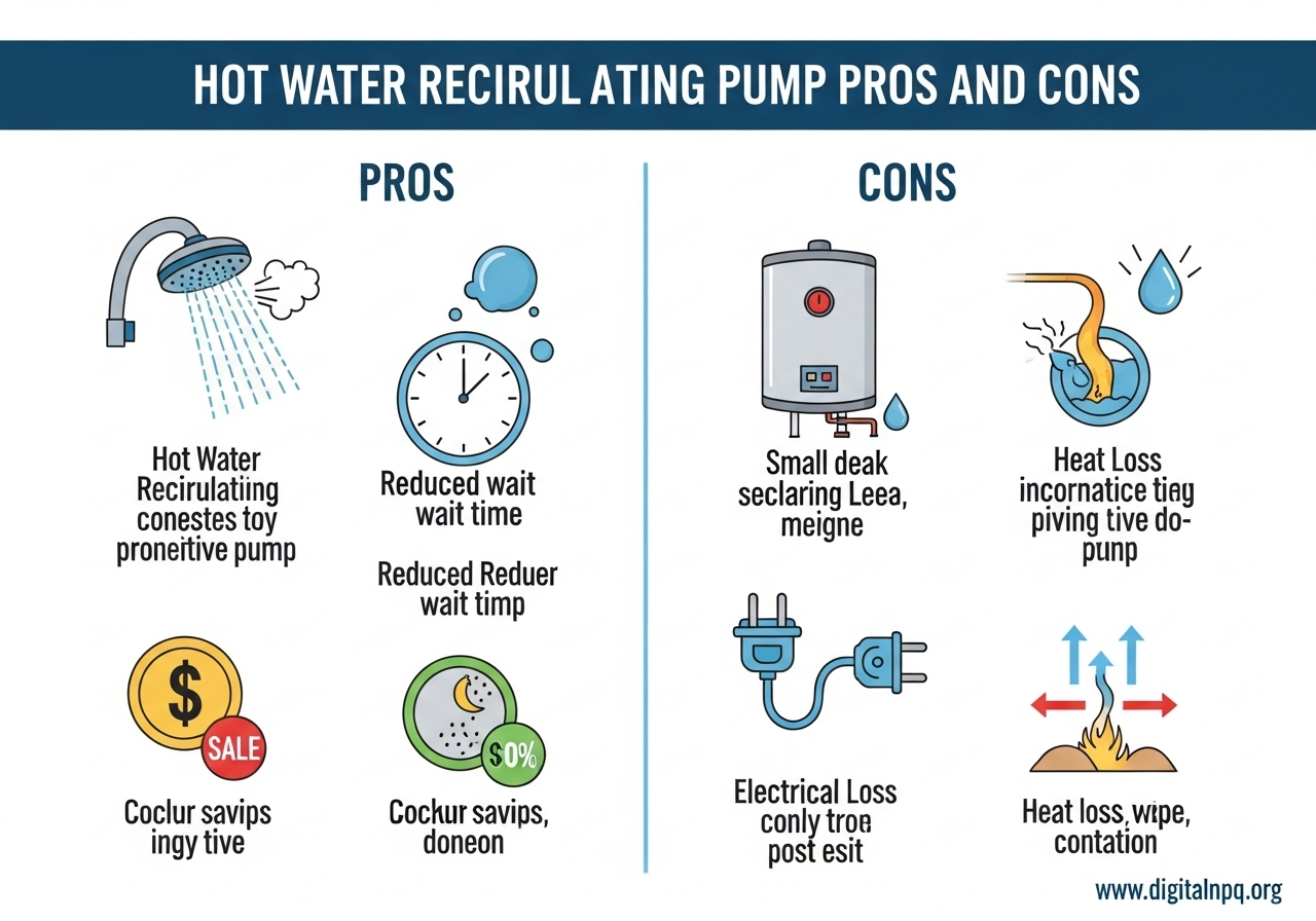 Hot Water Recirculating Pump Pros and Cons