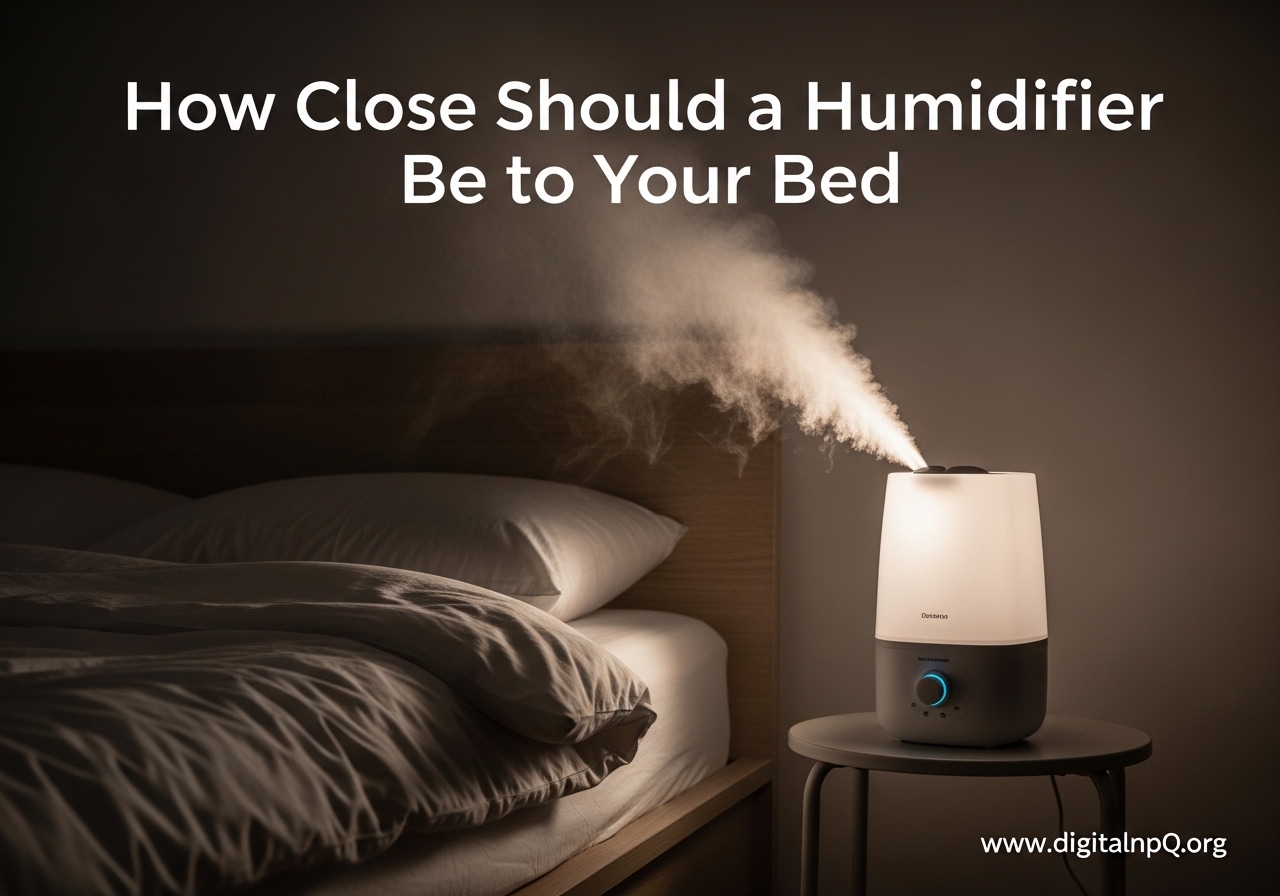 How Close Should a Humidifier Be to Your Bed