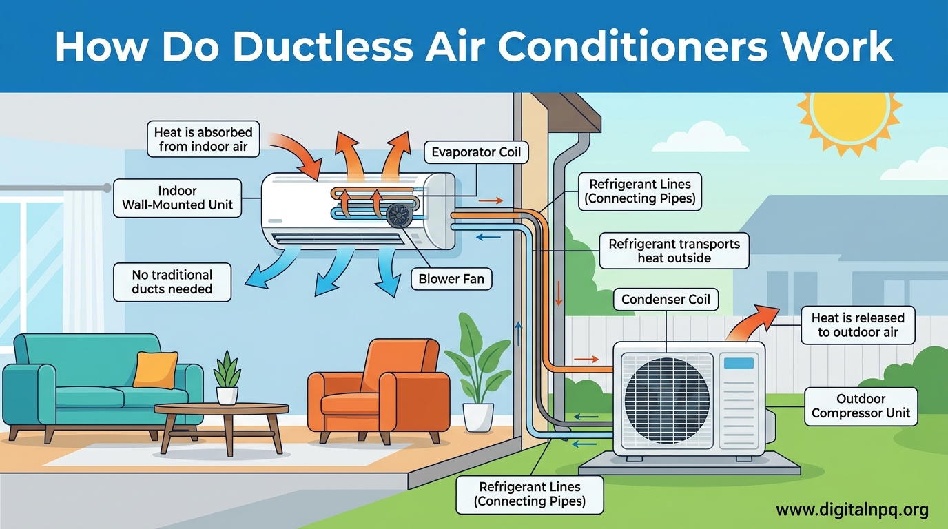 How Do Ductless Air Conditioners Work