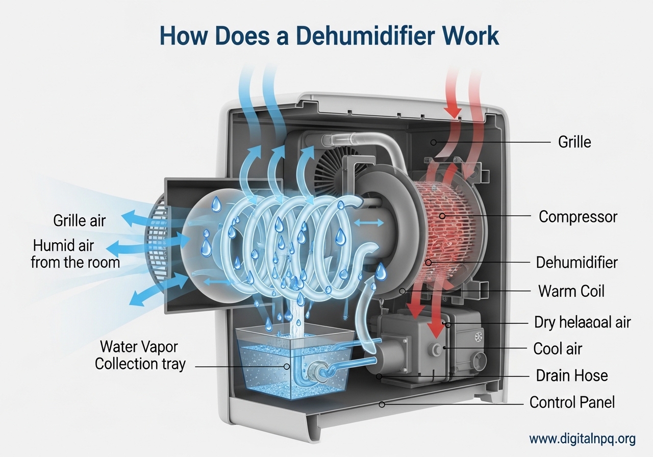 How Does a Dehumidifier Work