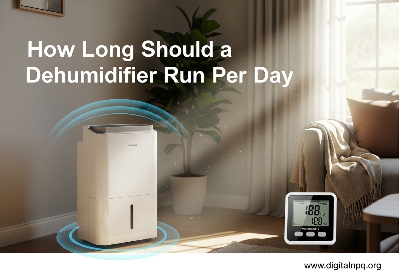 How Long Should a Dehumidifier Run Per Day (August 2026)