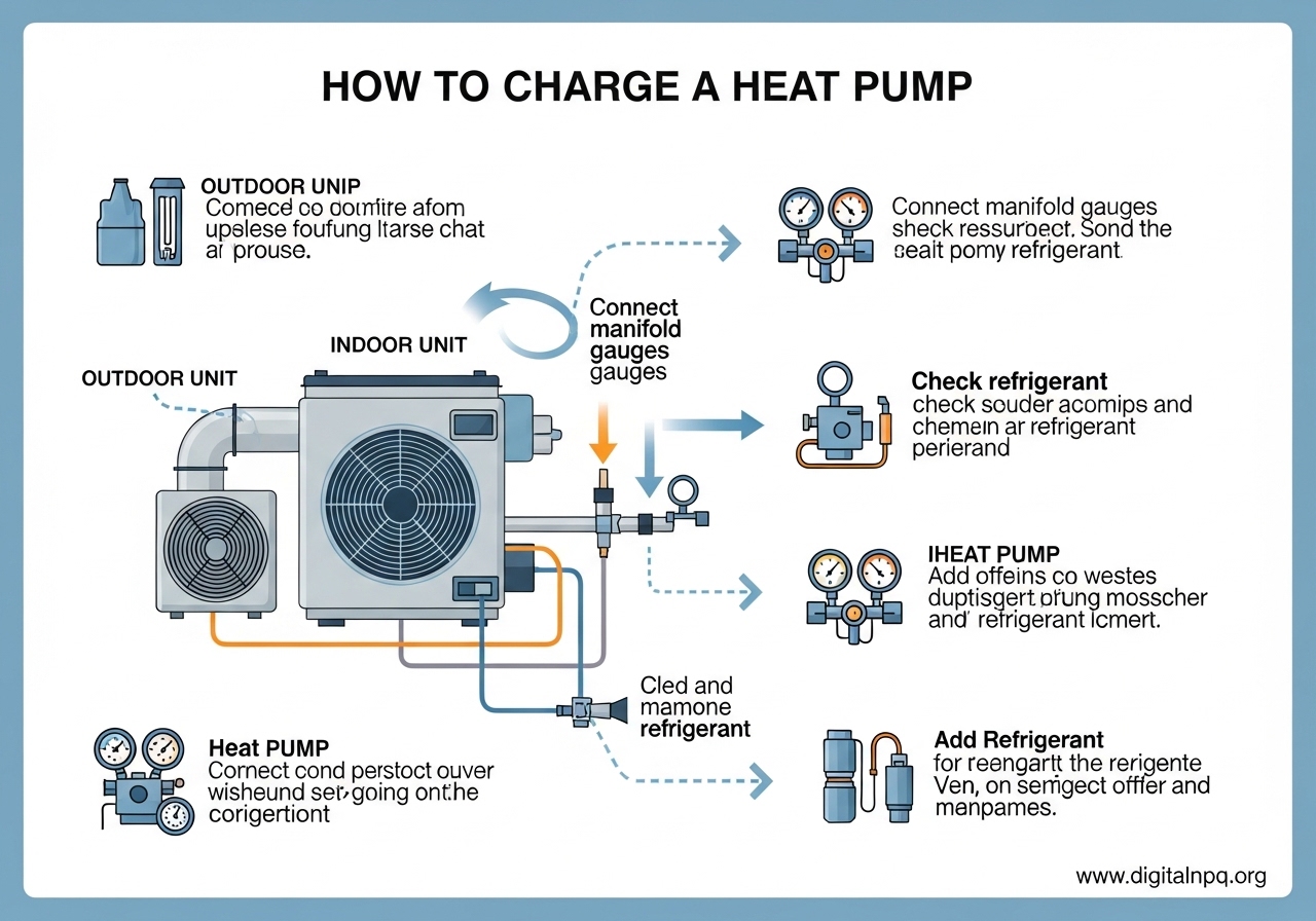 How to Charge a Heat Pump
