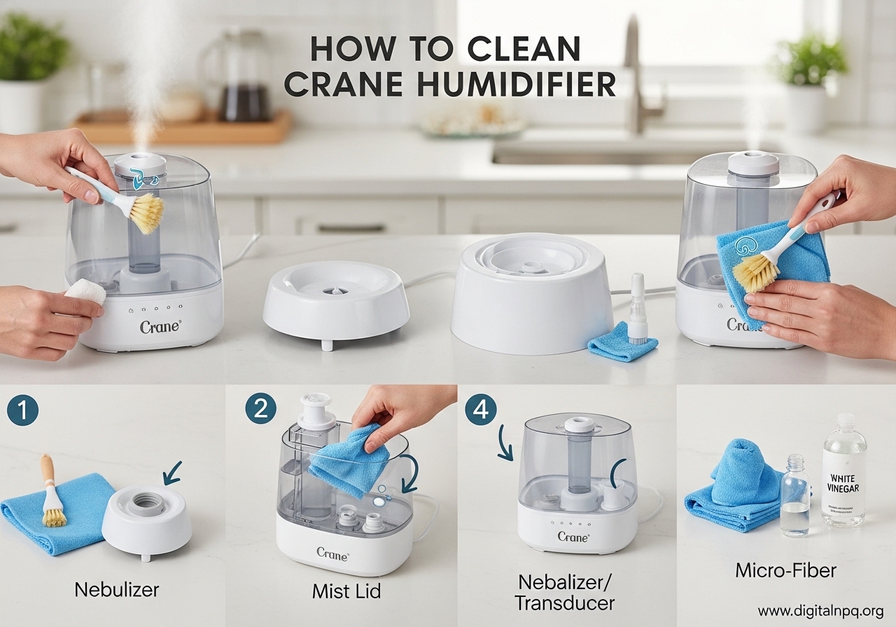 How to Clean Crane Humidifier