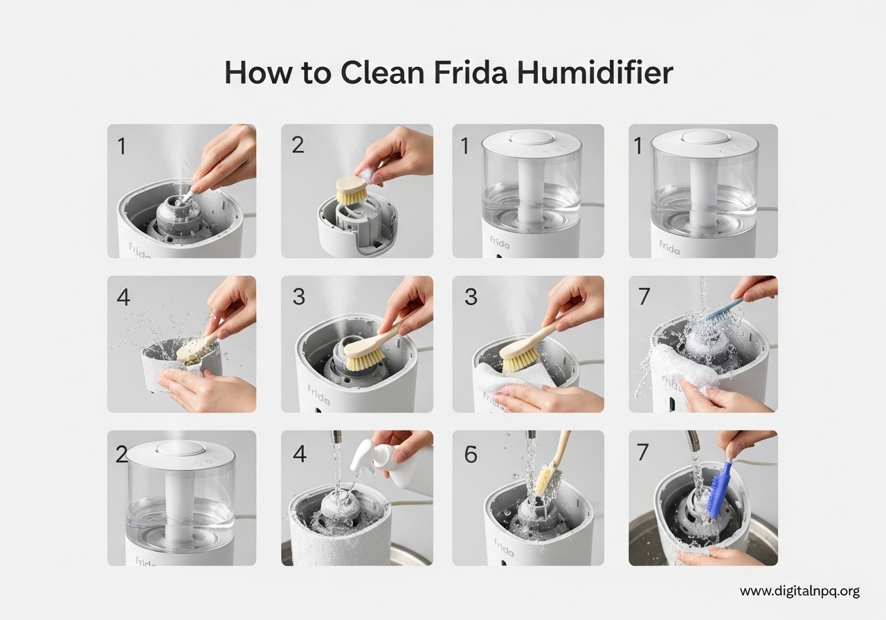 How to Clean Frida Humidifier