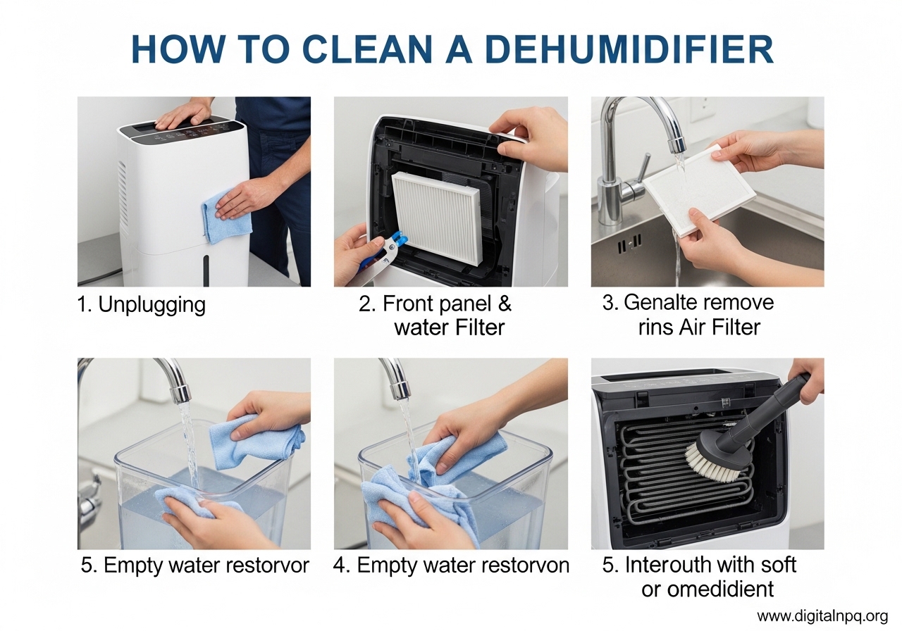 How to Clean a Dehumidifier 2026: Complete Step by Step Guide