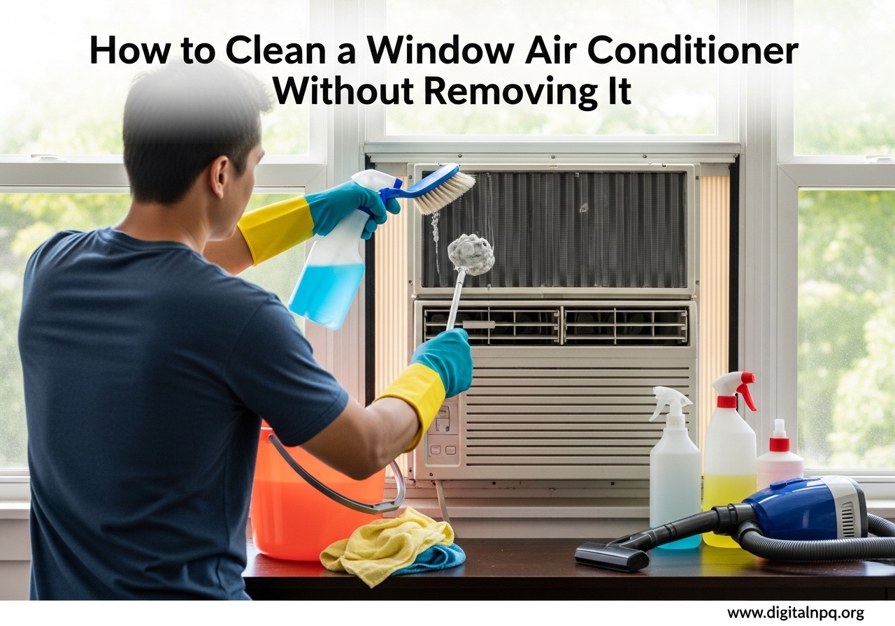 How to Clean a Window Air Conditioner Without Removing It 2026