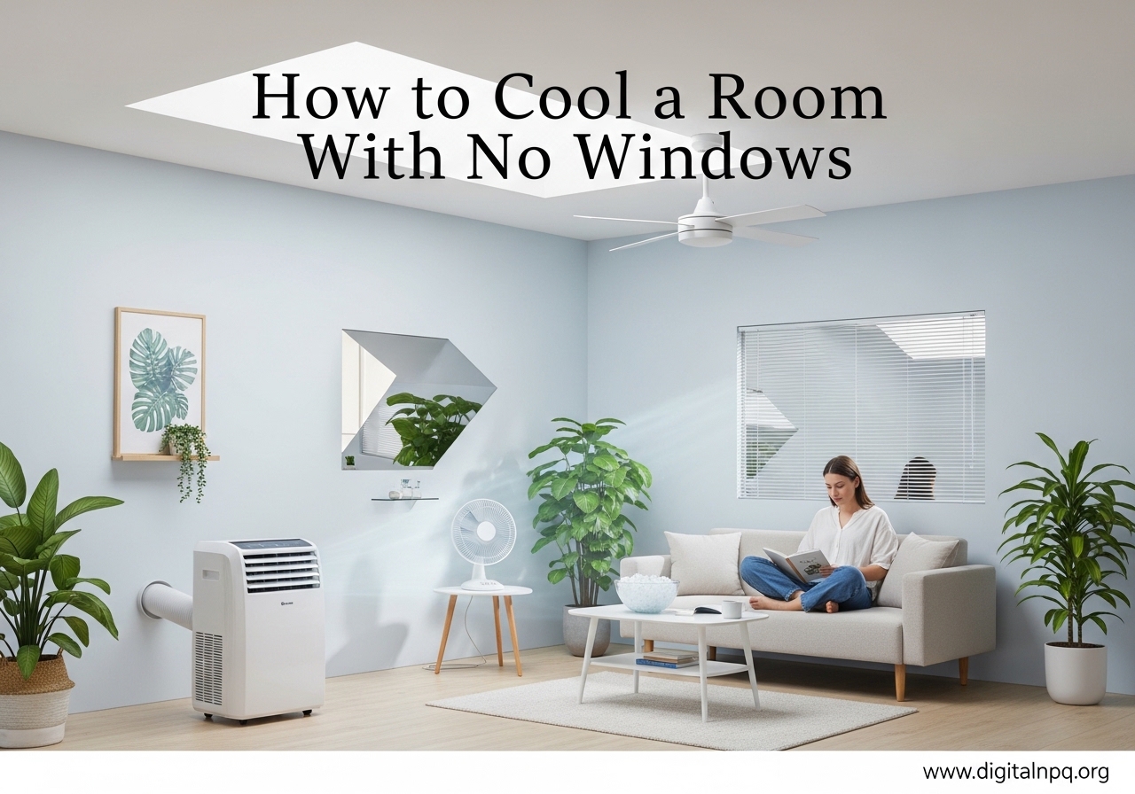 How to Cool a Room With No Windows