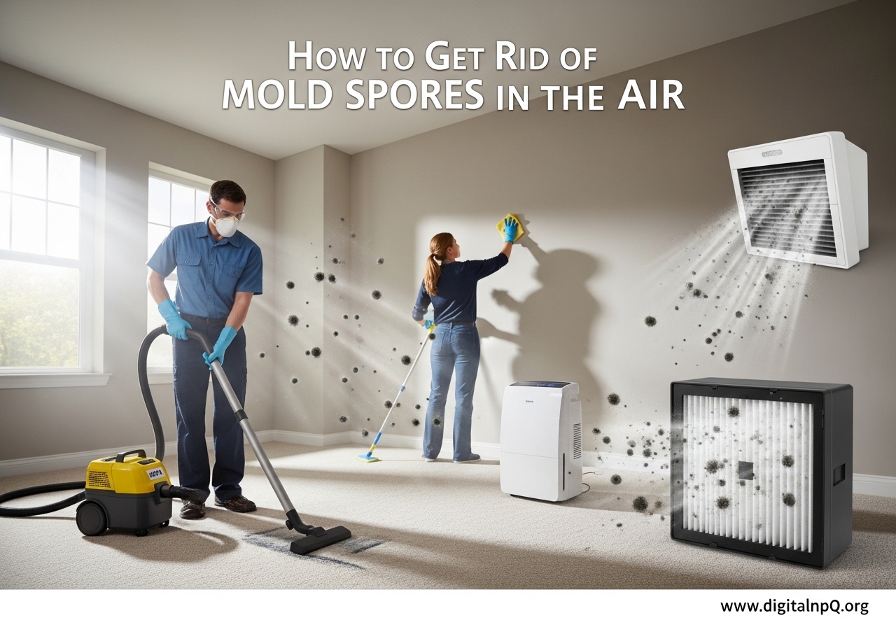 How to Get Rid of Mold Spores in the Air