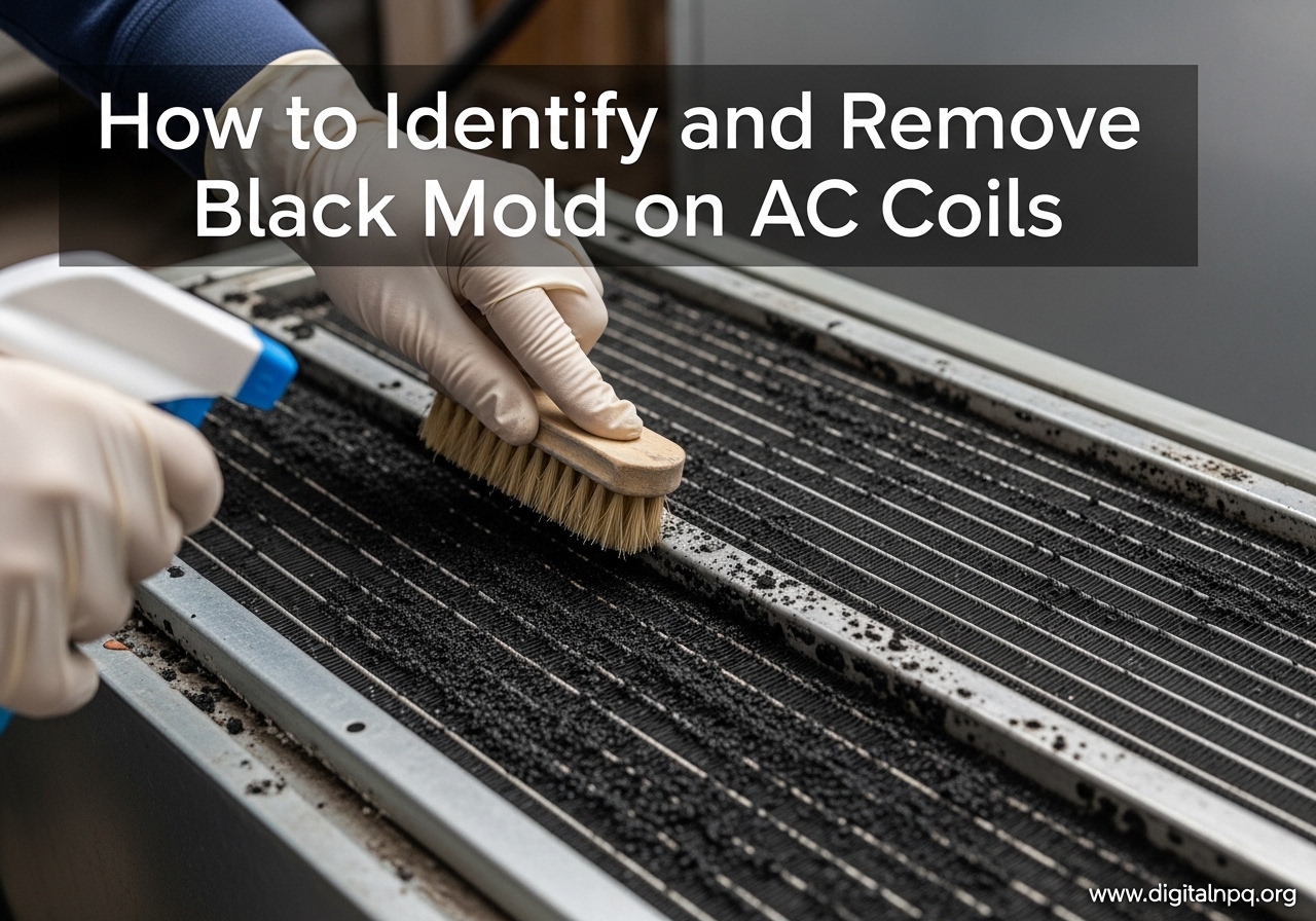 How to Identify and Remove Black Mold on AC Coils