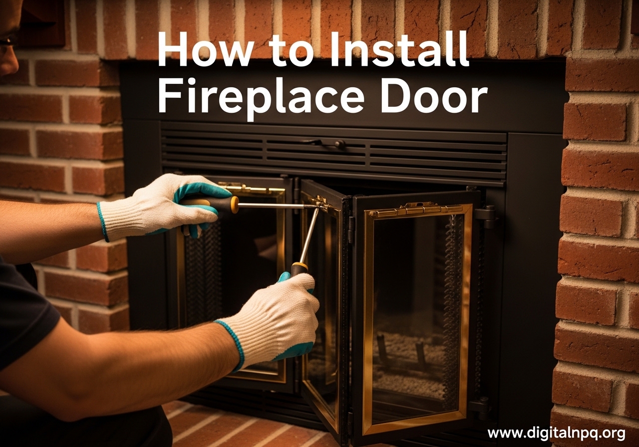 How to Install Fireplace Door