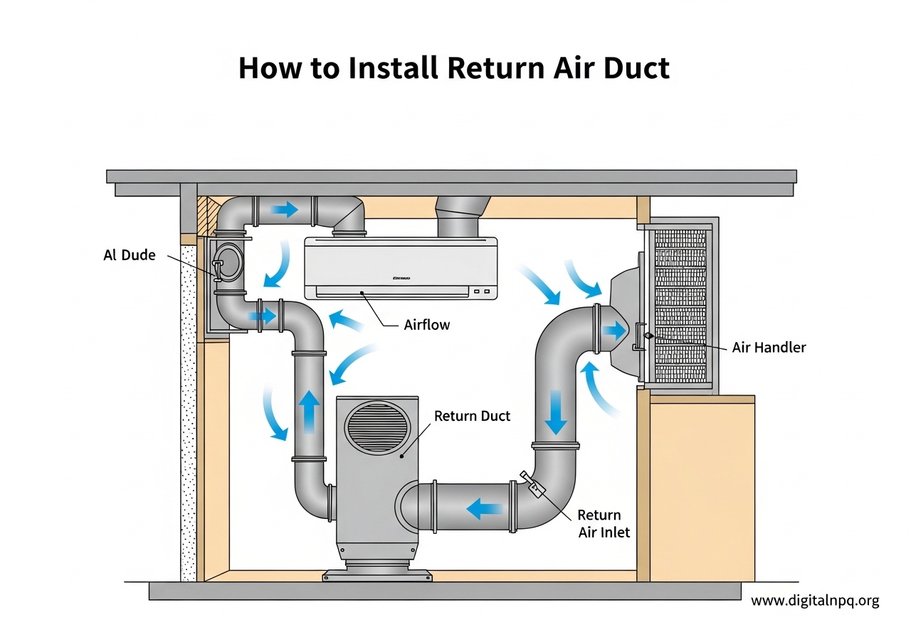 How to Install Return Air Duct