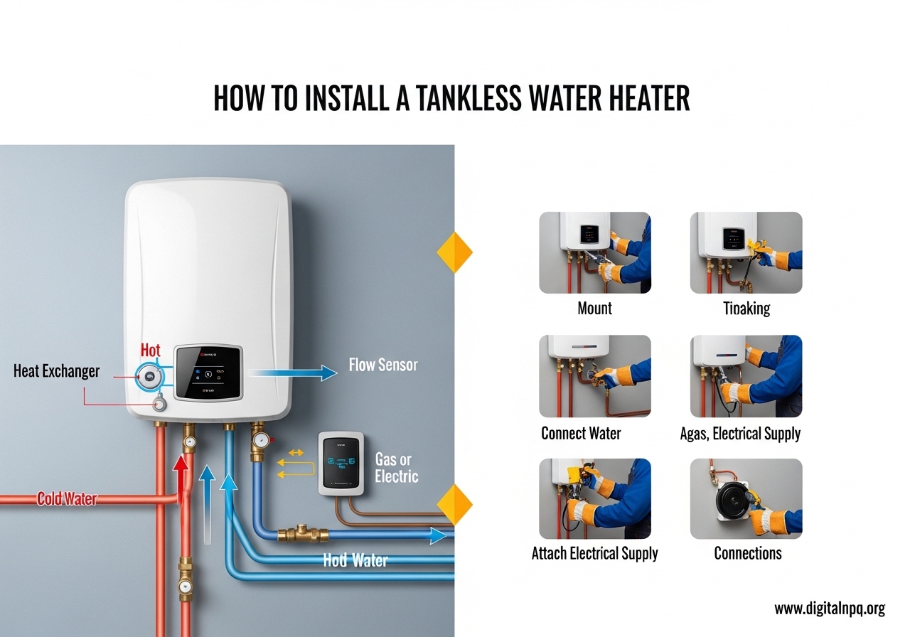 How to Install a Tankless Water Heater