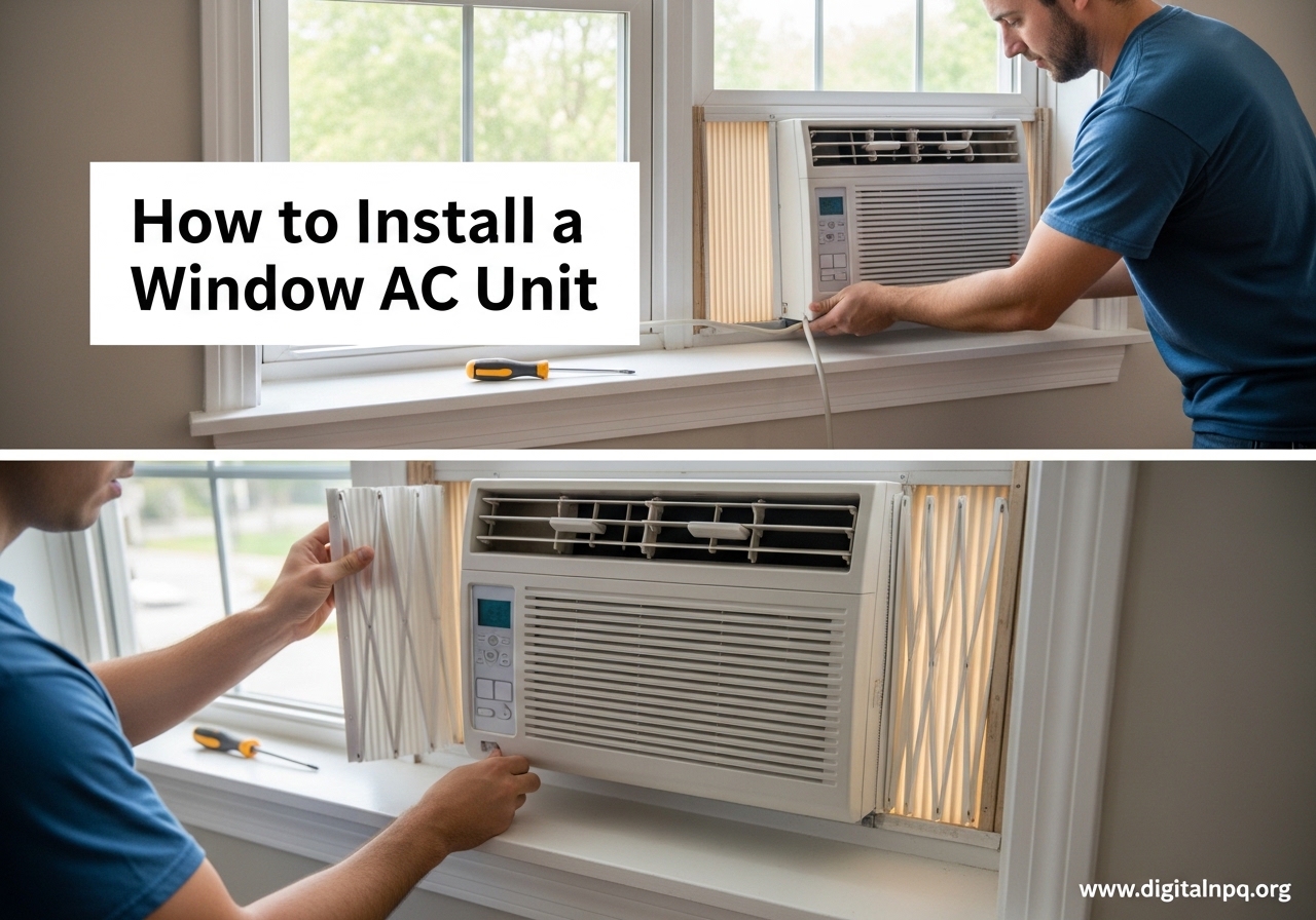 How to Install a Window AC Unit