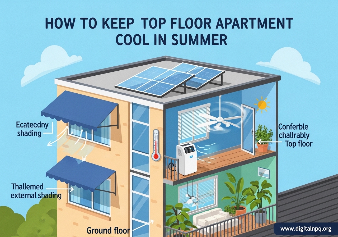How to Keep Top Floor Apartment Cool in Summer 2026