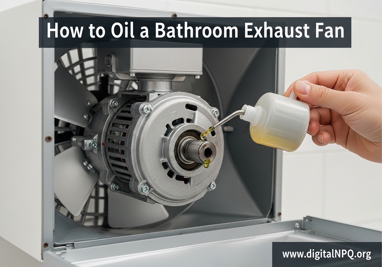How to Oil a Bathroom Exhaust Fan
