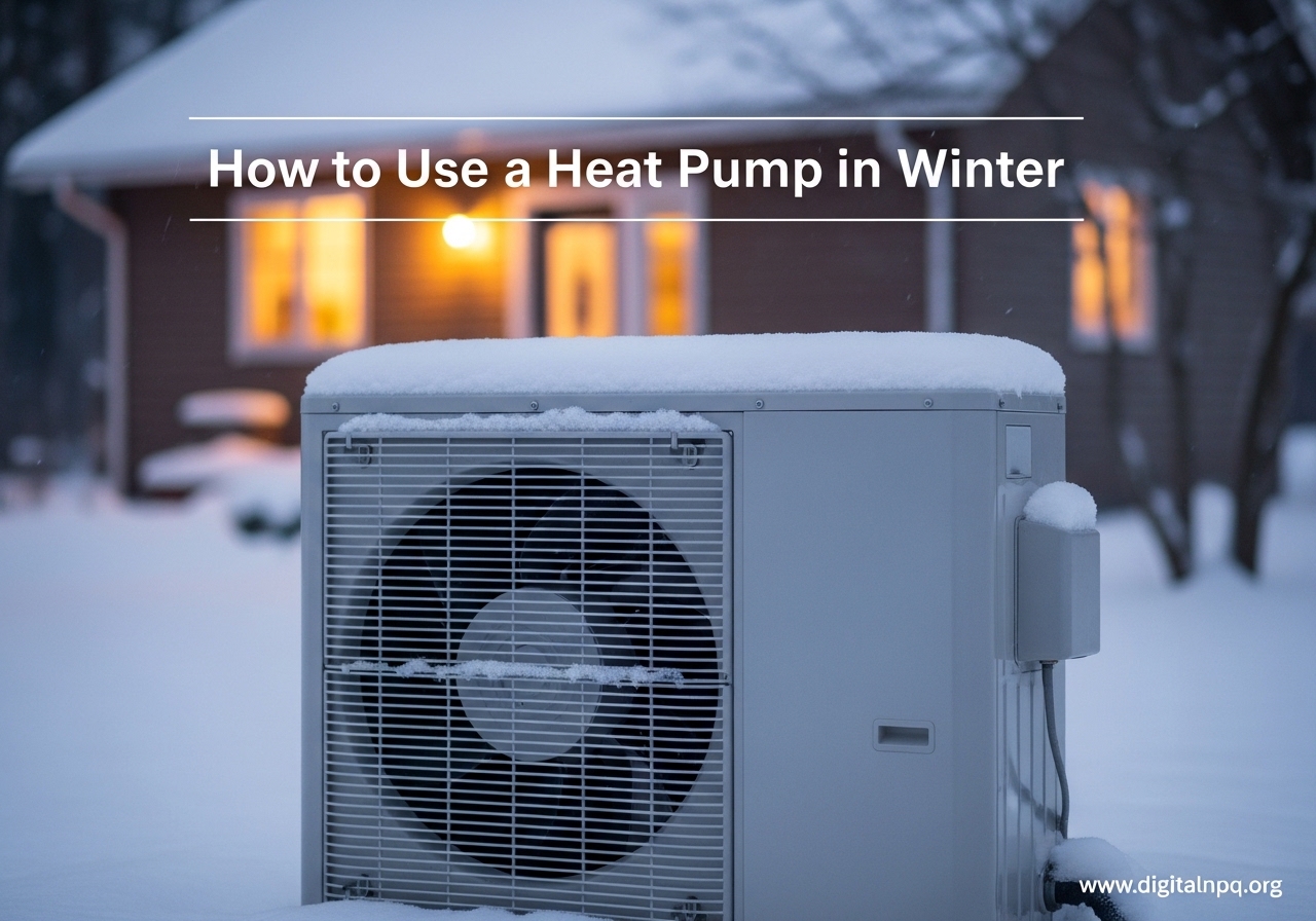 How to Use a Heat Pump in Winter