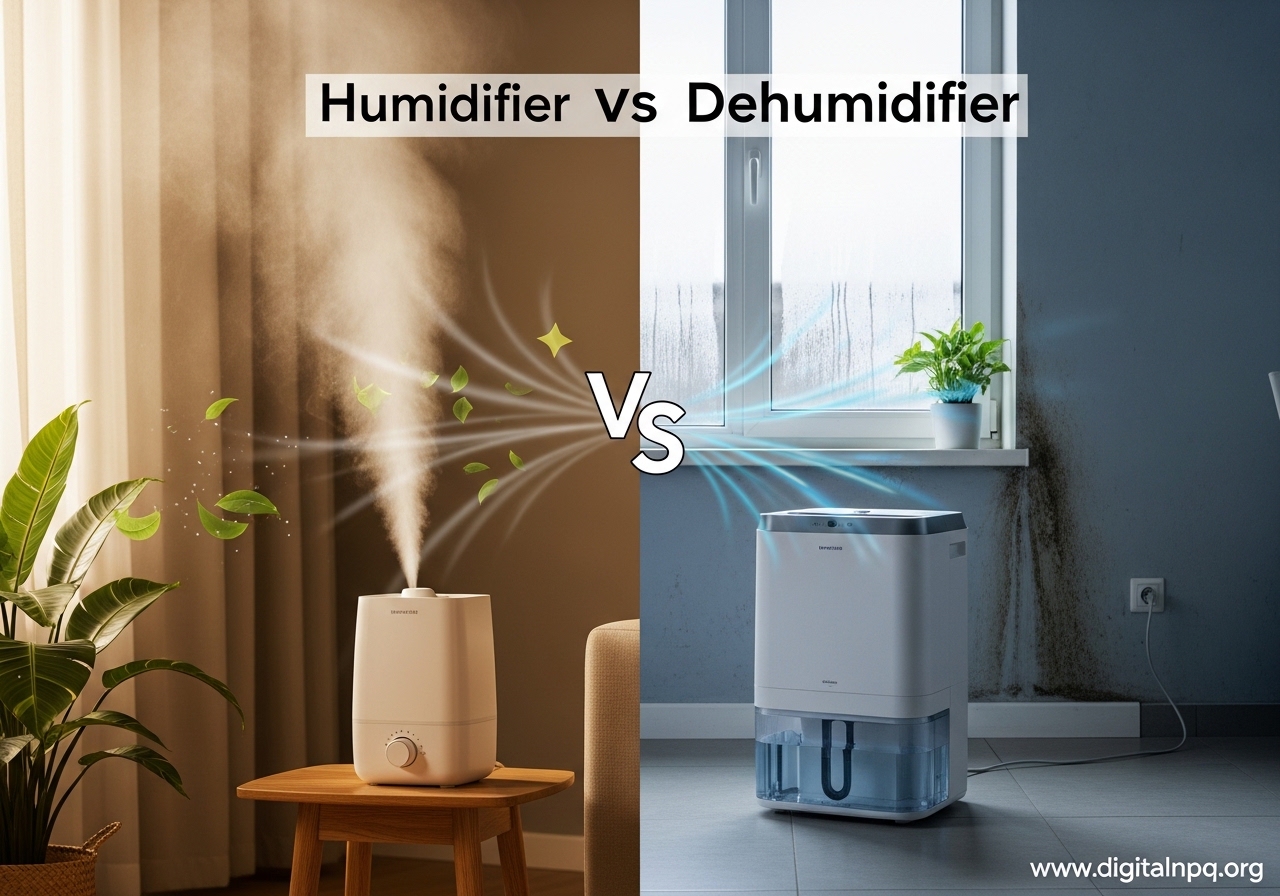 Humidifier vs Dehumidifier